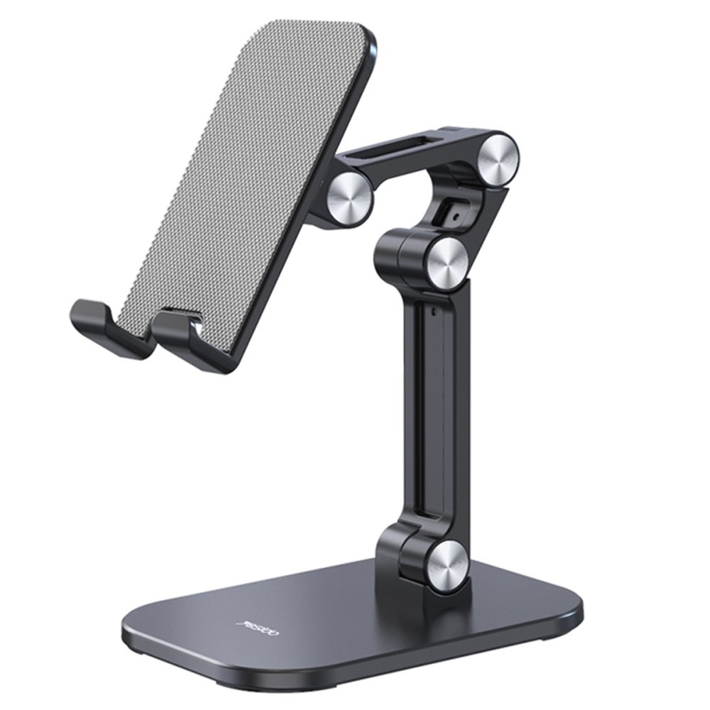 YESIDO C104 Ayarlanabilir Katlanabilir Masaüstü Telefon Tablet Standı - Siyah