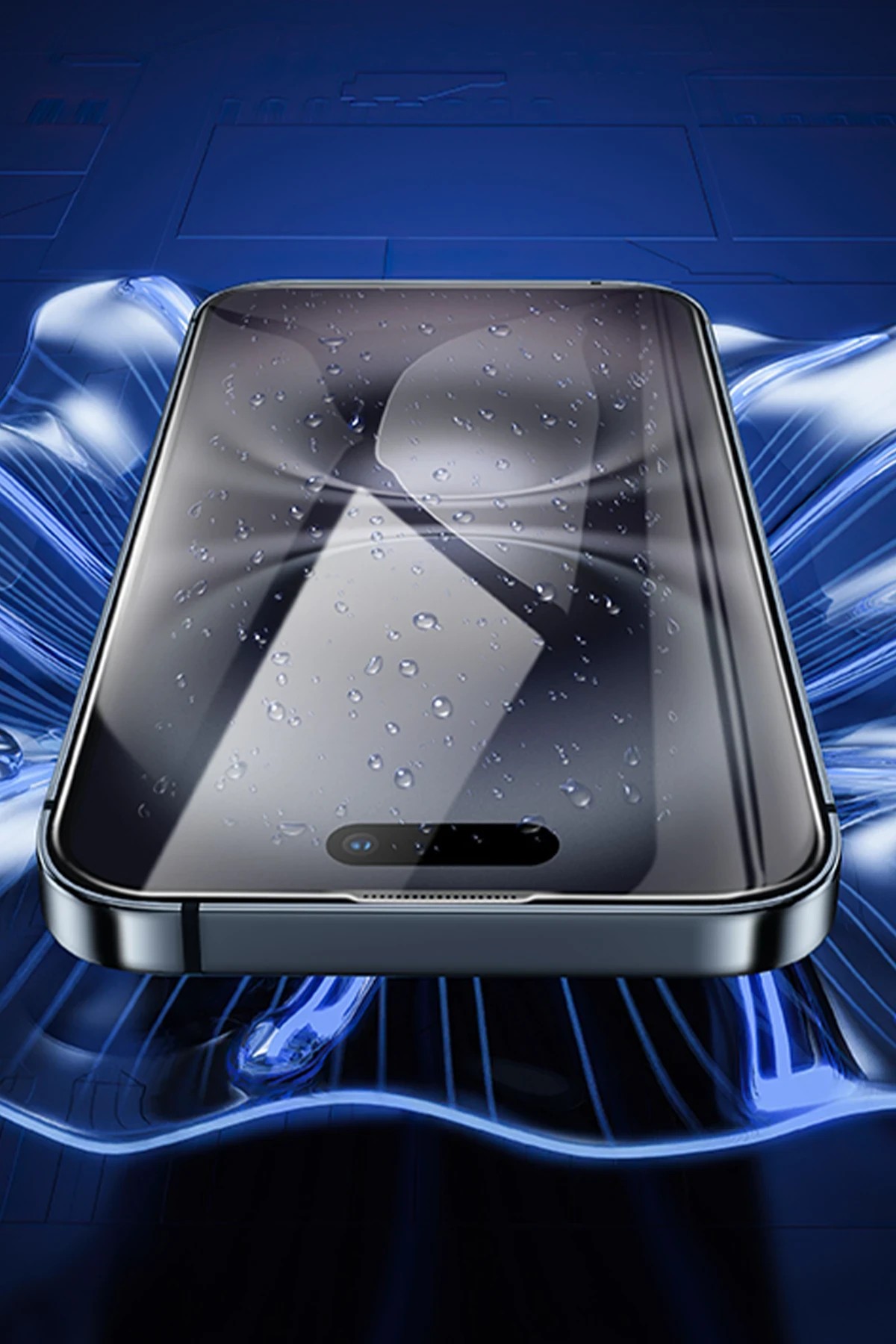 HOCO iPhone 16 Bear Shield HD Cam Ekran Koruyucu - Siyah