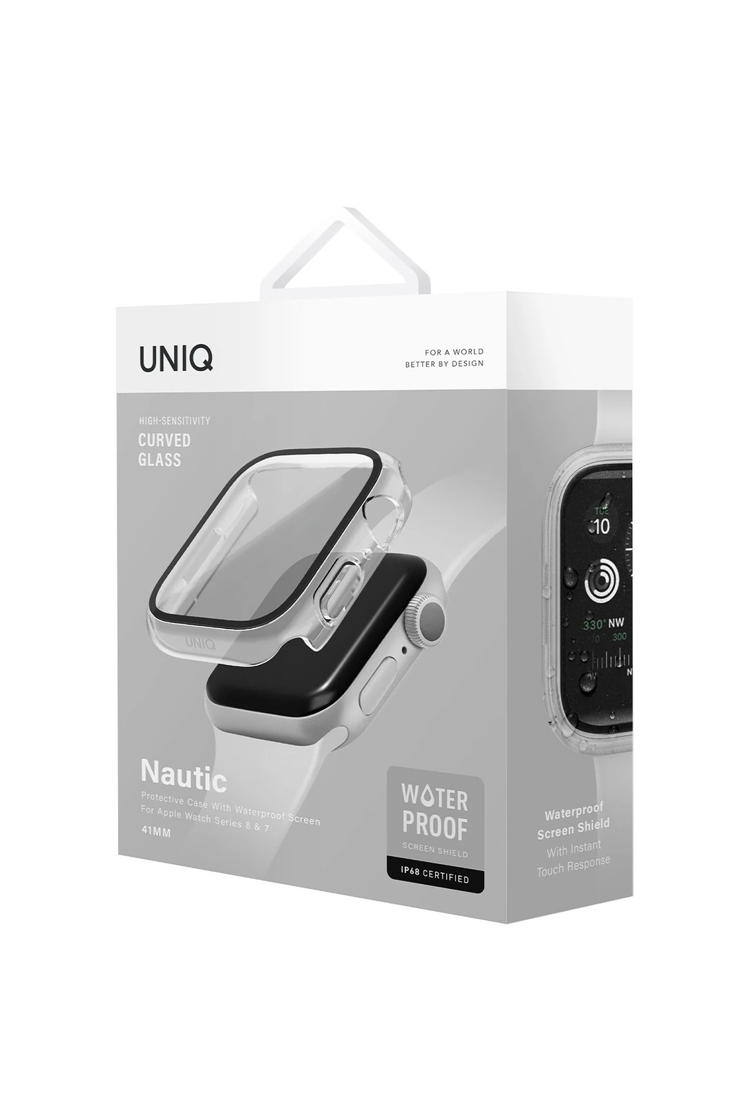 UNIQ Watch 45 mm Nautic Camlı Kasa Ekran Koruyucu