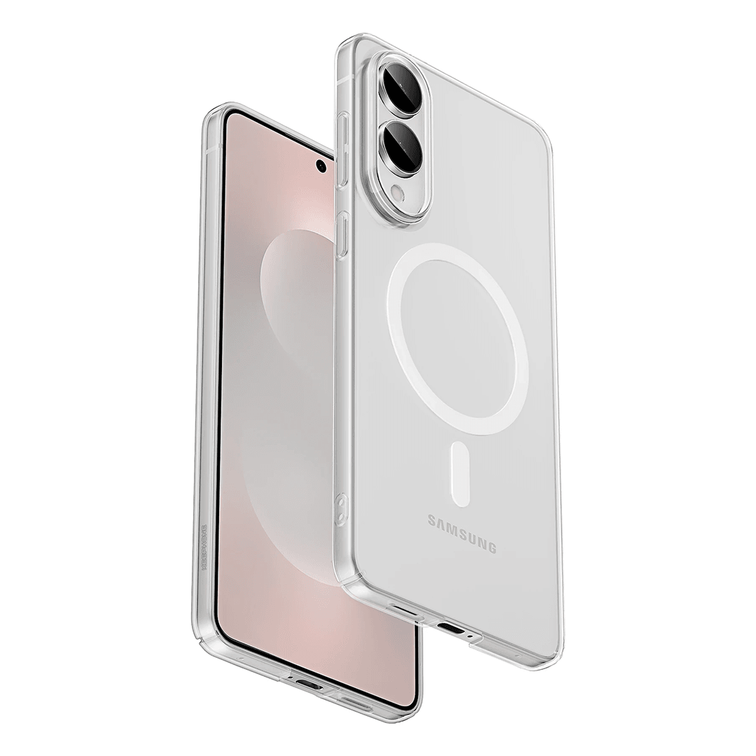 KEEPHONE Samsung S25 Edge X-Crystal Slim Magsafe Kılıf - Şeffaf