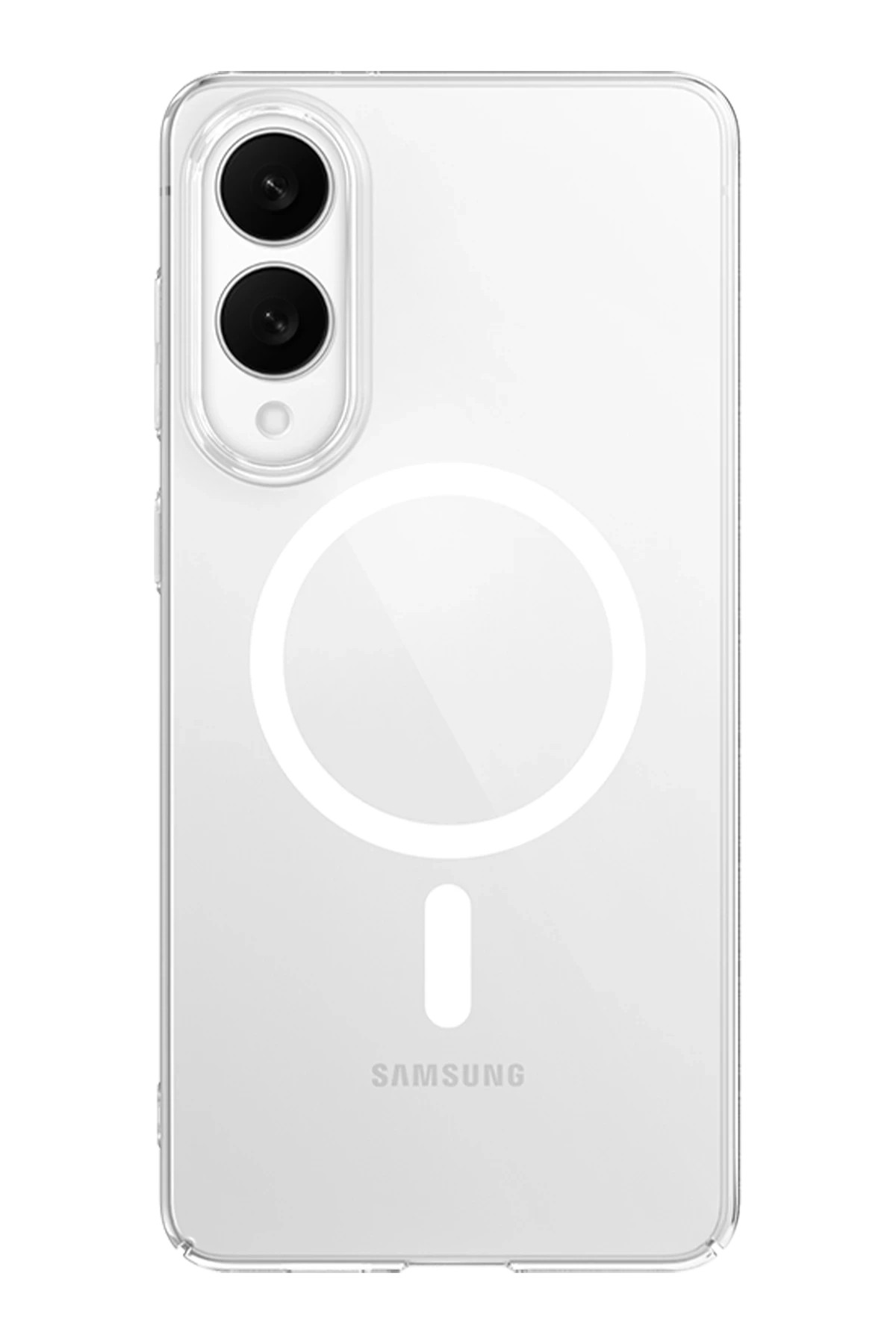 KEEPHONE Samsung S25 Edge X-Crystal Slim Magsafe Kılıf - Şeffaf