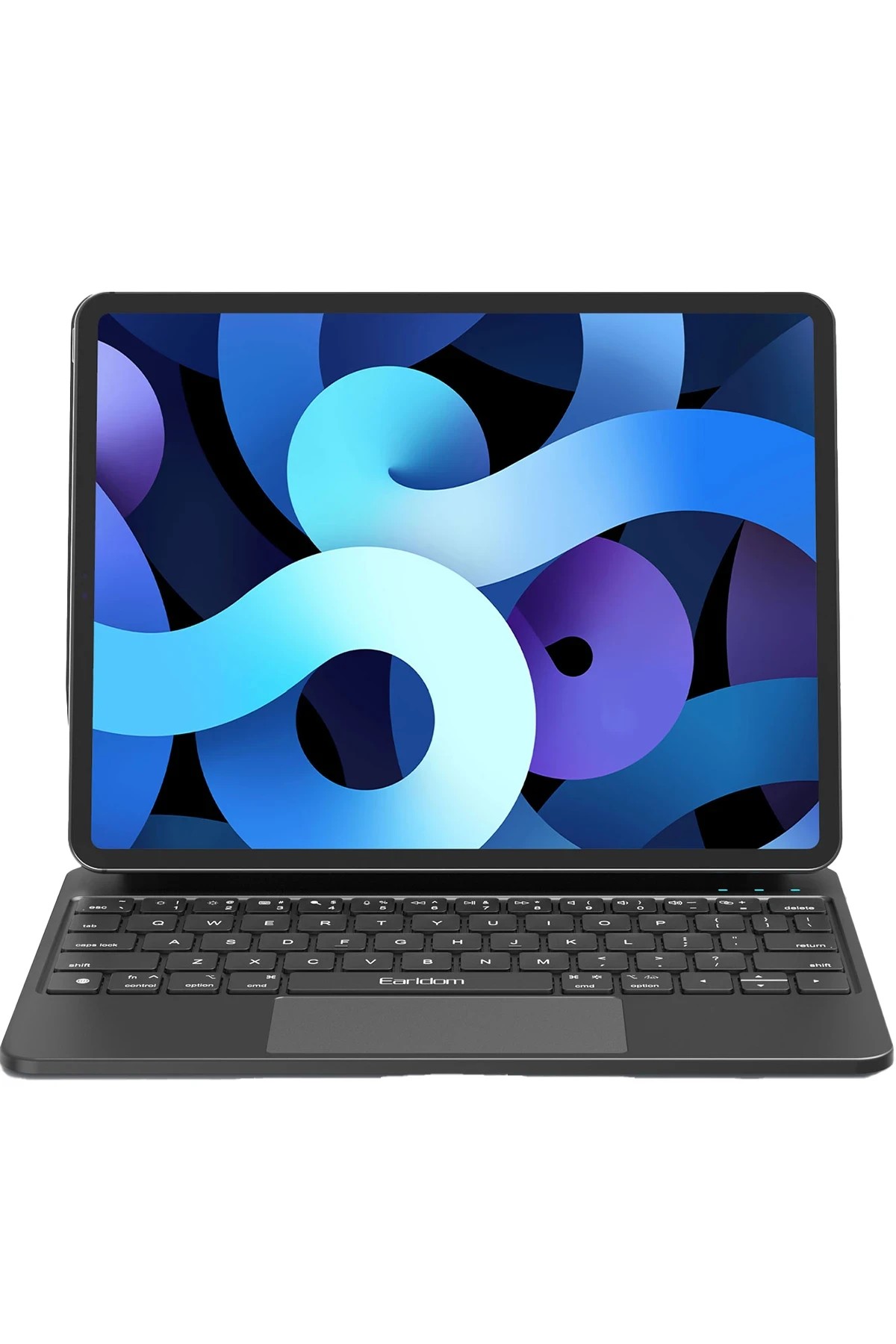 EARLDOM KB10P iPad Pro 13 (2024) Kablosuz Klavyeli Tablet Kılıfı - Siyah
