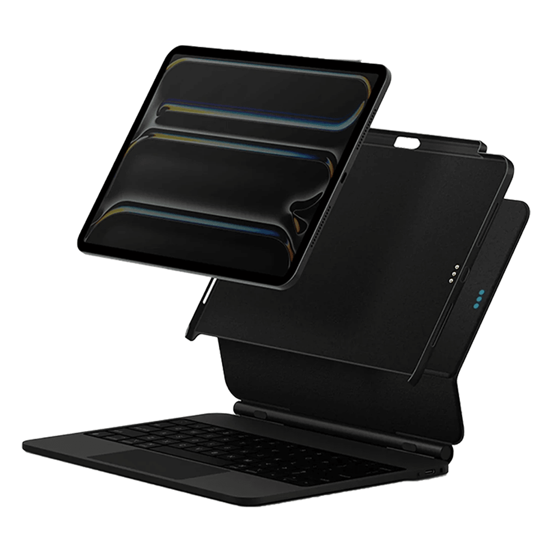 UNIQ iPad Pro 13 (2024) Axel Manyetik Tablet Kılıf - Siyah