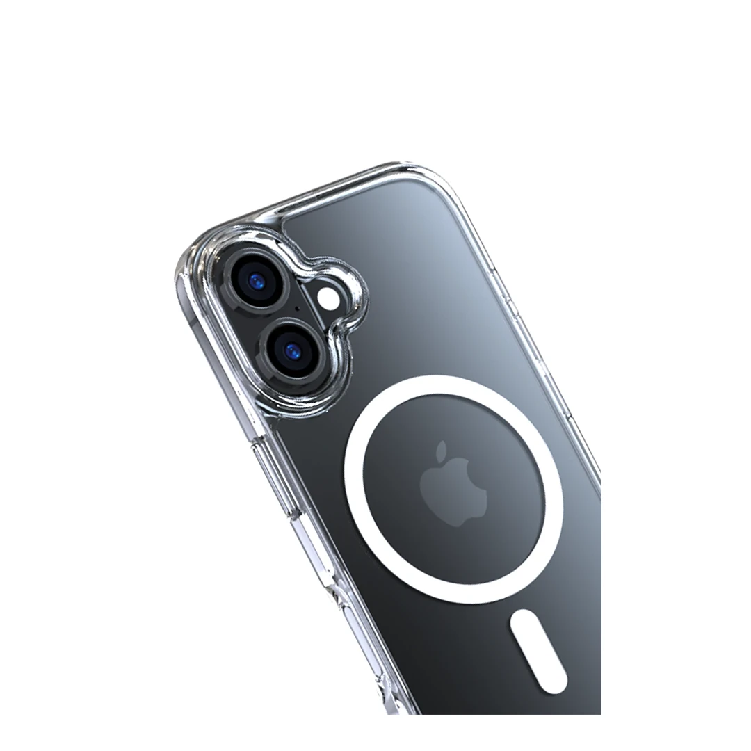 TORRAS iPhone 16 Diamond Clear Magsafe Kılıf - Şeffaf