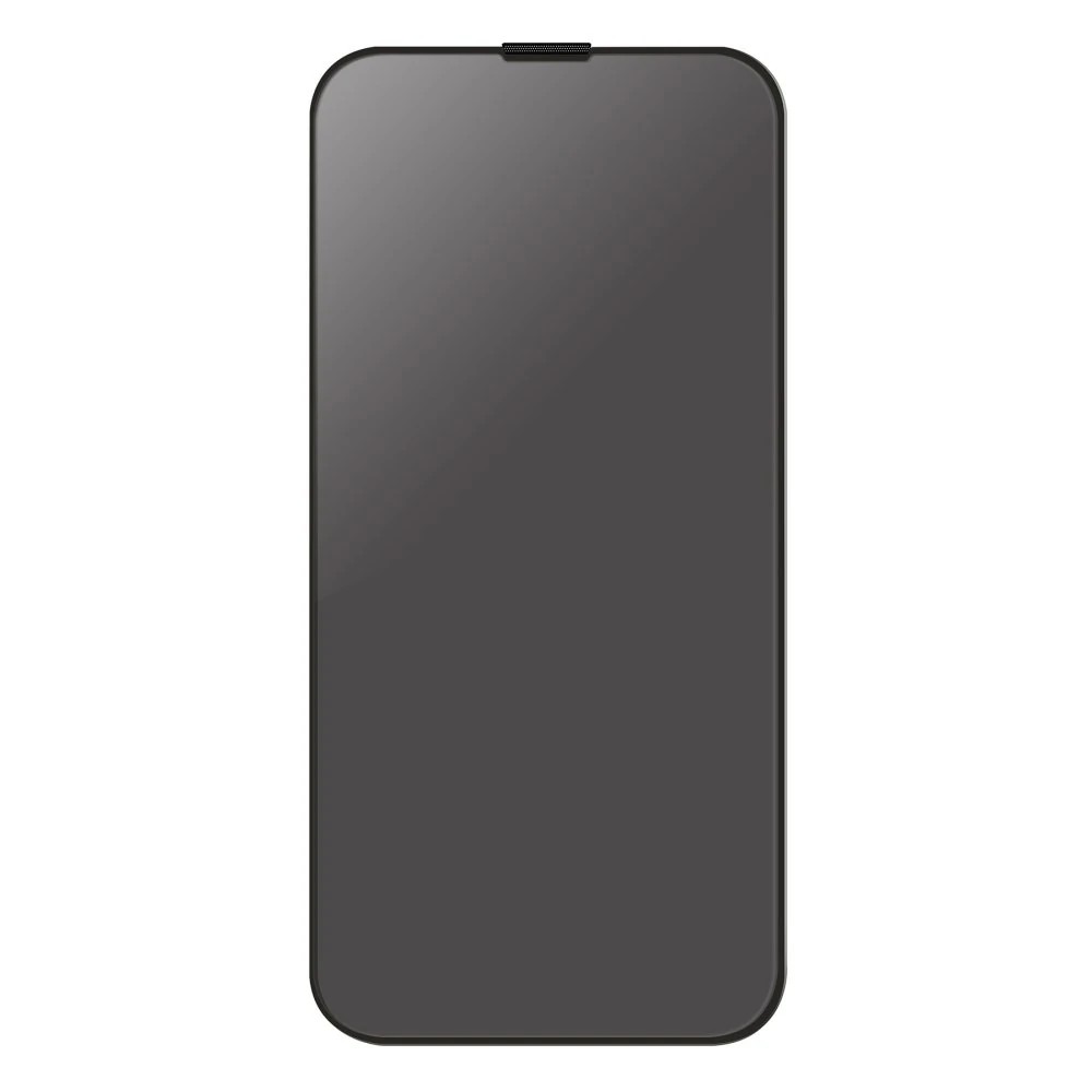 UNIQ iPhone 16 Plus Optix Hayalet Cam Ekran Koruyucu - Siyah
