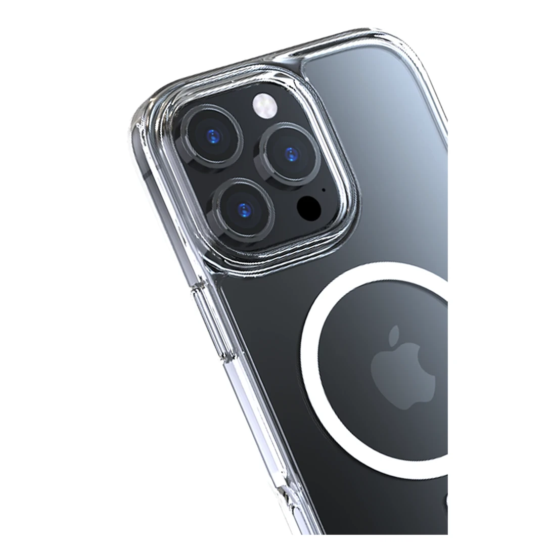 TORRAS iPhone 16 Pro Diamond Clear Magsafe Kılıf - Şeffaf