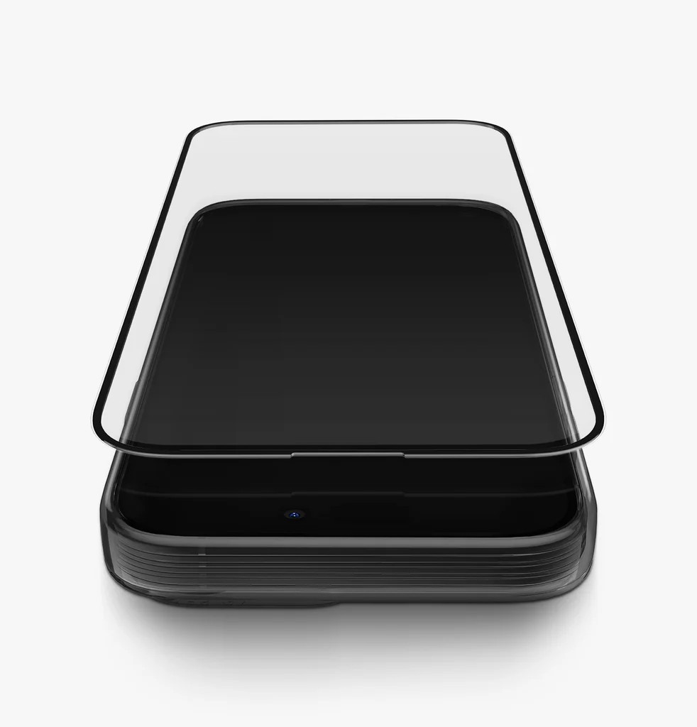 UNIQ iPhone 16 Pro Max Optix Xenon Nanocream Cam Ekran Koruyucu - Siyah