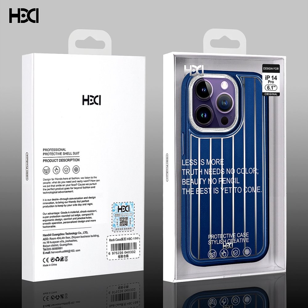 HDD iPhone 14 Pro Kılıf HBC-190 Kolaj Kılıf