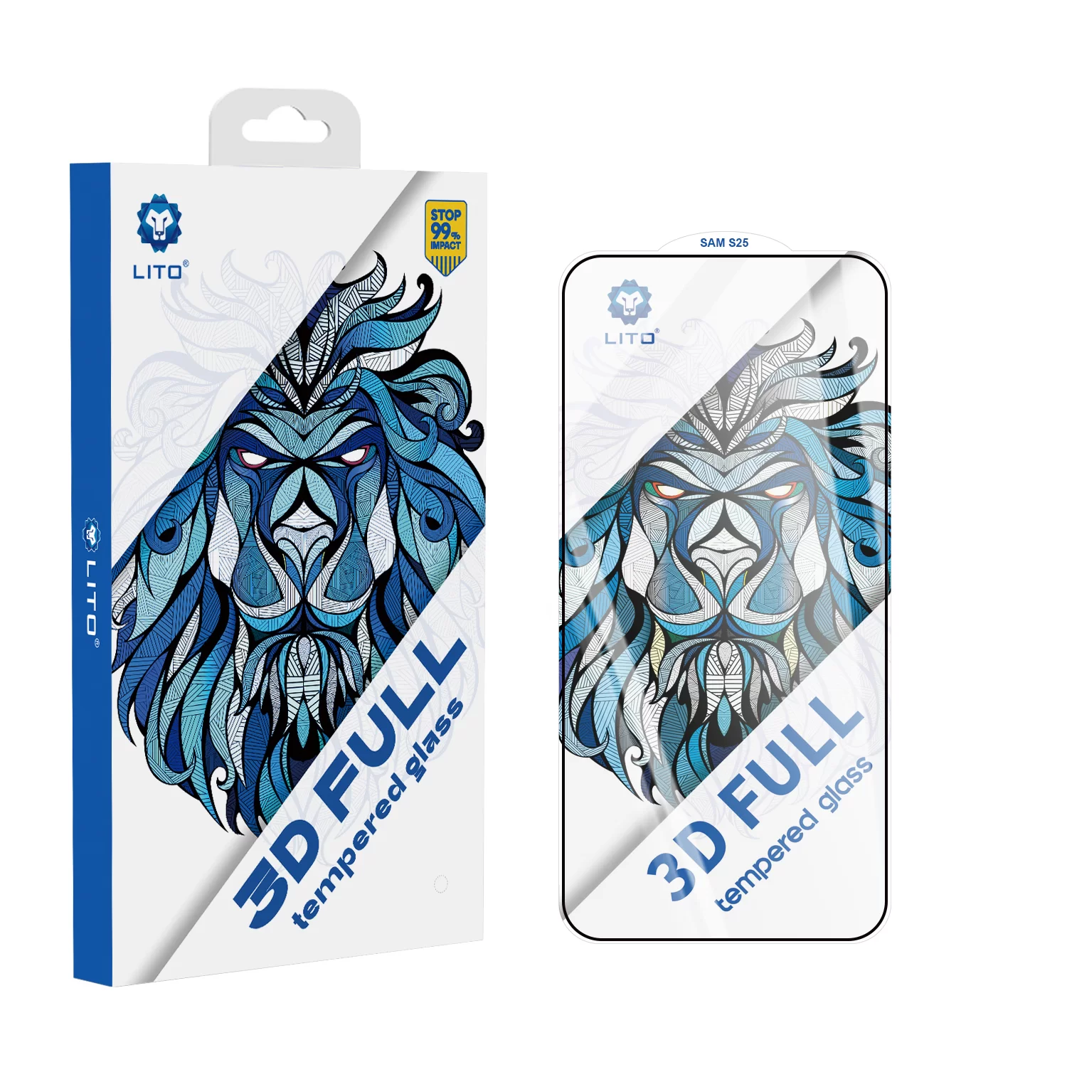 LITO Samsung S25 Ultra Ekran Koruyucu 0.25 mm Ultra İnce Full Yapışkanlı