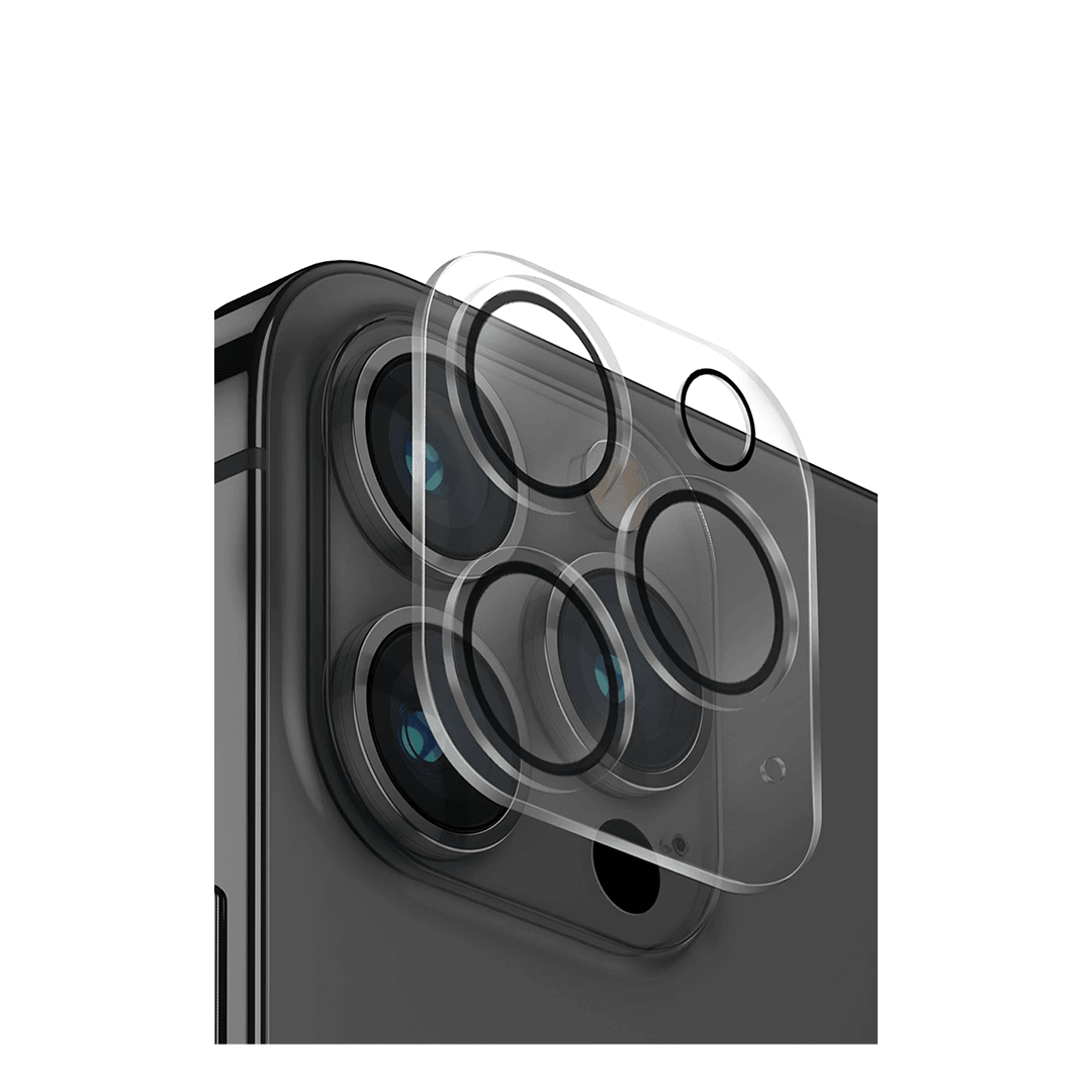 UNIQ iPhone 13 Pro Max Optix 360 Kamera Lens Koruma Cam - Şeffaf