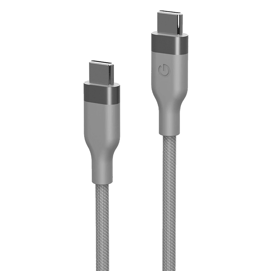 ENERGEA Helix 1.5M 100W Manyetik Katlanma Özellikli Type-C to Type-C PD Hızlı Şarj Kablo