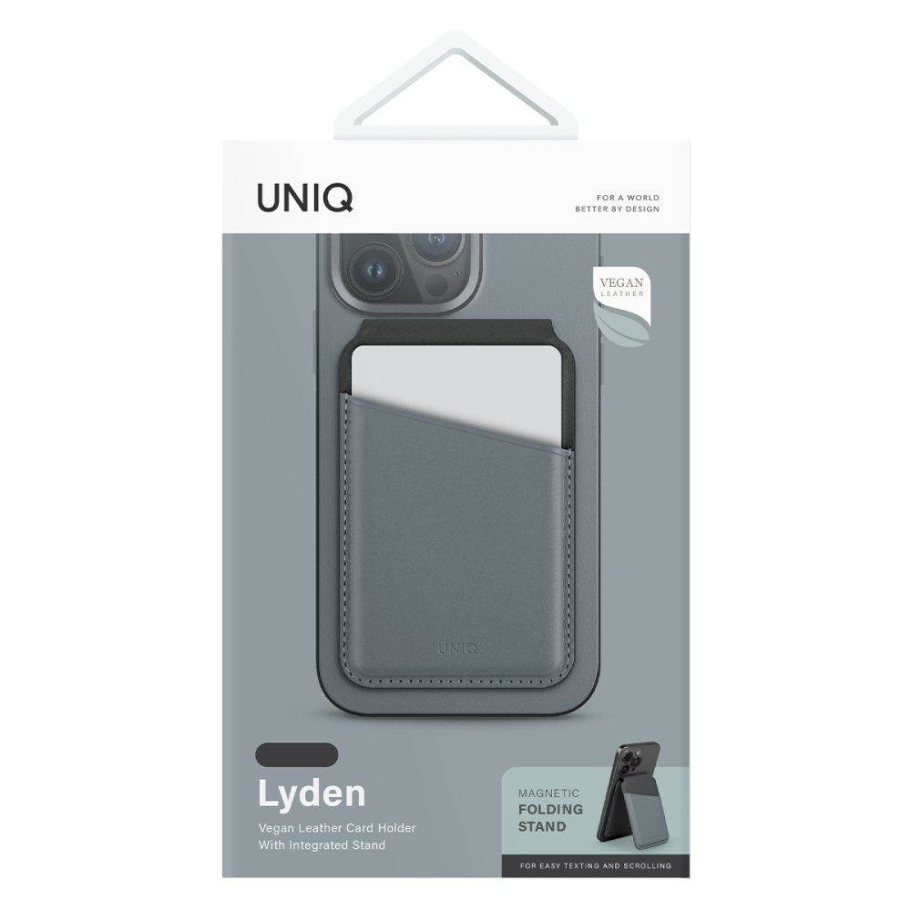 UNIQ Lyden DS RFID-Block Manyetik Kartlıklı Stant