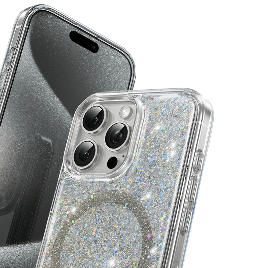 KEEPHONE iPhone 16 Pro Max Interstellar Glitter Magsafe Kılıf