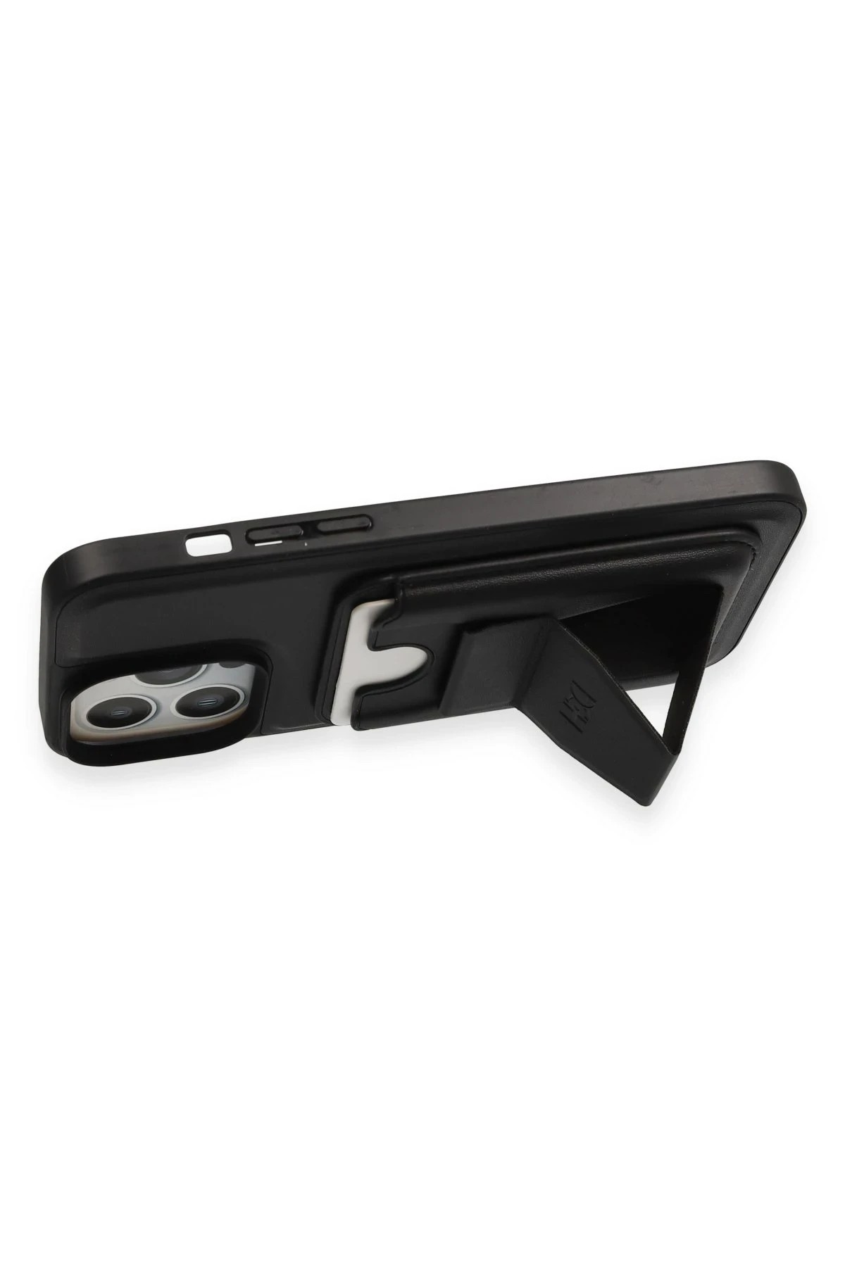 HDD iPhone 14 Pro HD Deri Luxury Magnet Kartvizitli Kılıf