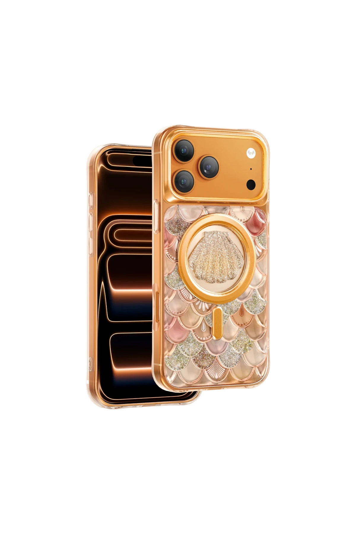 KEEPHONE iPhone 17 Pro Max Iceland Simli Magsafe Kılıf