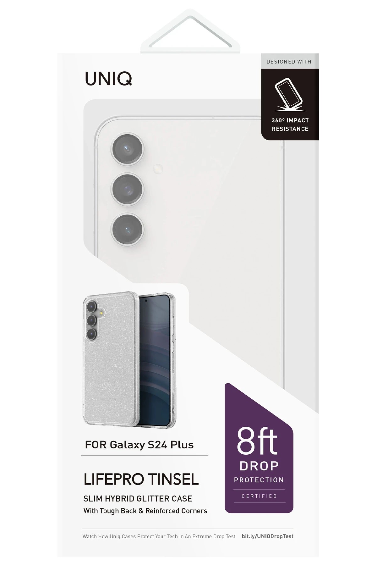 UNIQ Samsung Galaxy S24 Plus LifePro Xtreme Kılıf - Simli