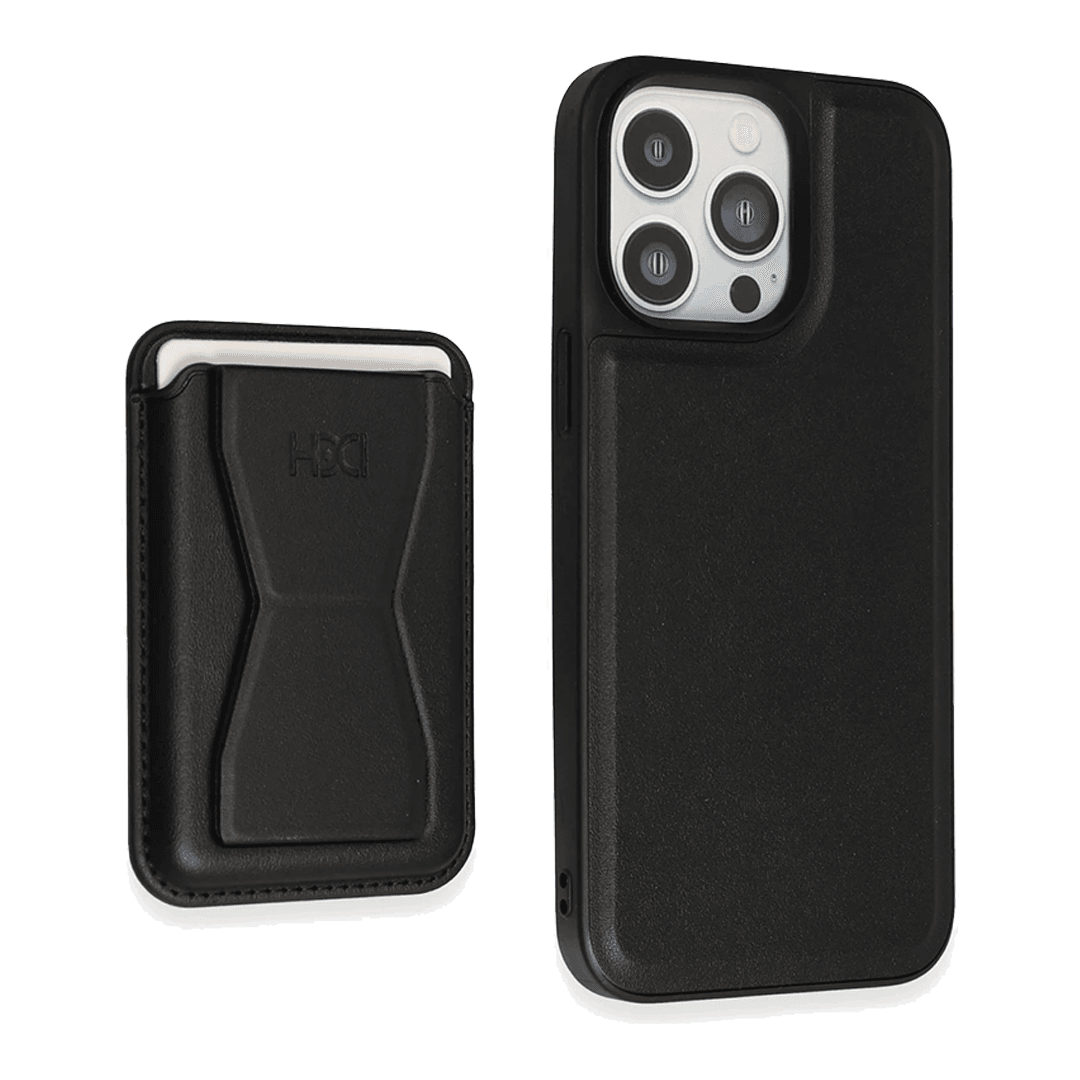 HDD iPhone 14 Pro HD Deri Luxury Magnet Kartvizitli Kılıf