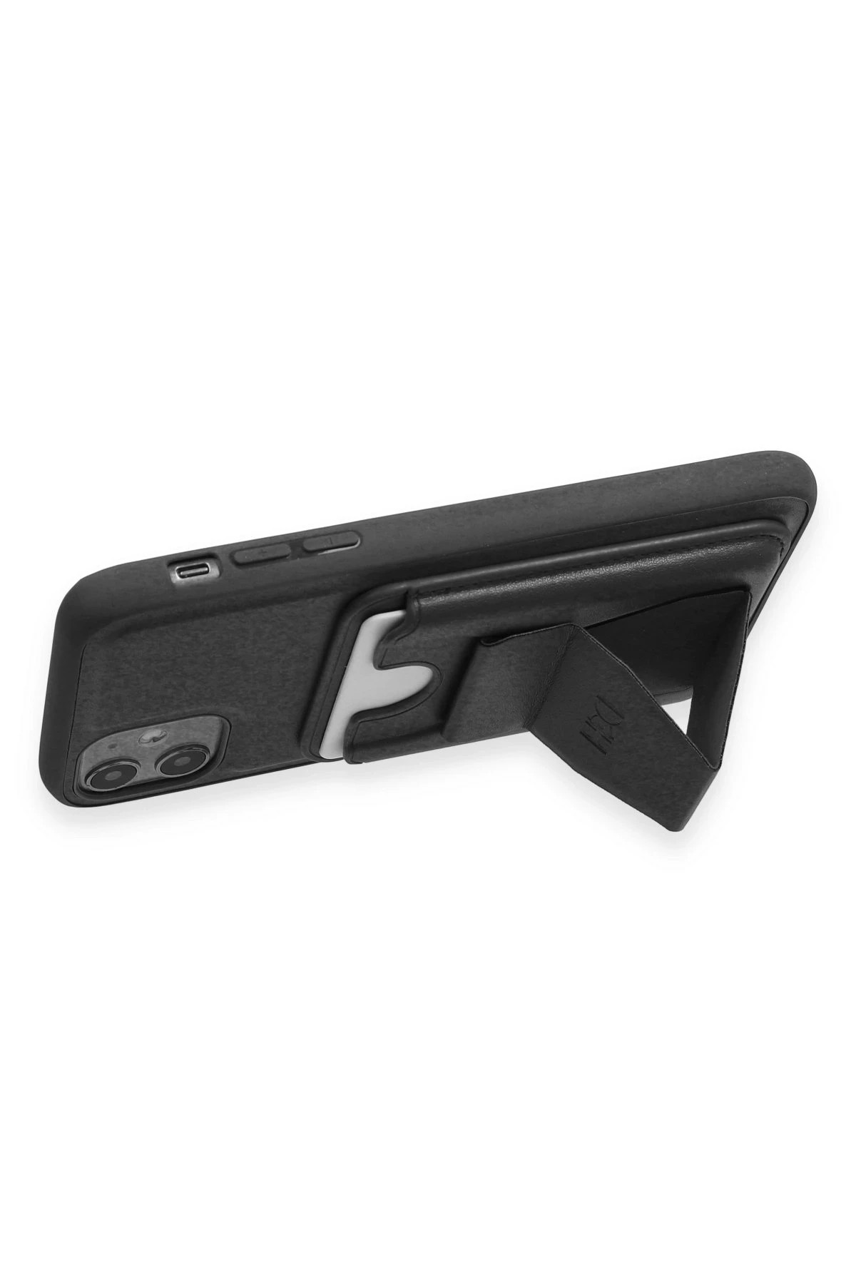 HDD iPhone 11 Kılıf HD Deri Luxury Magnet Kartvizitli Kılıf