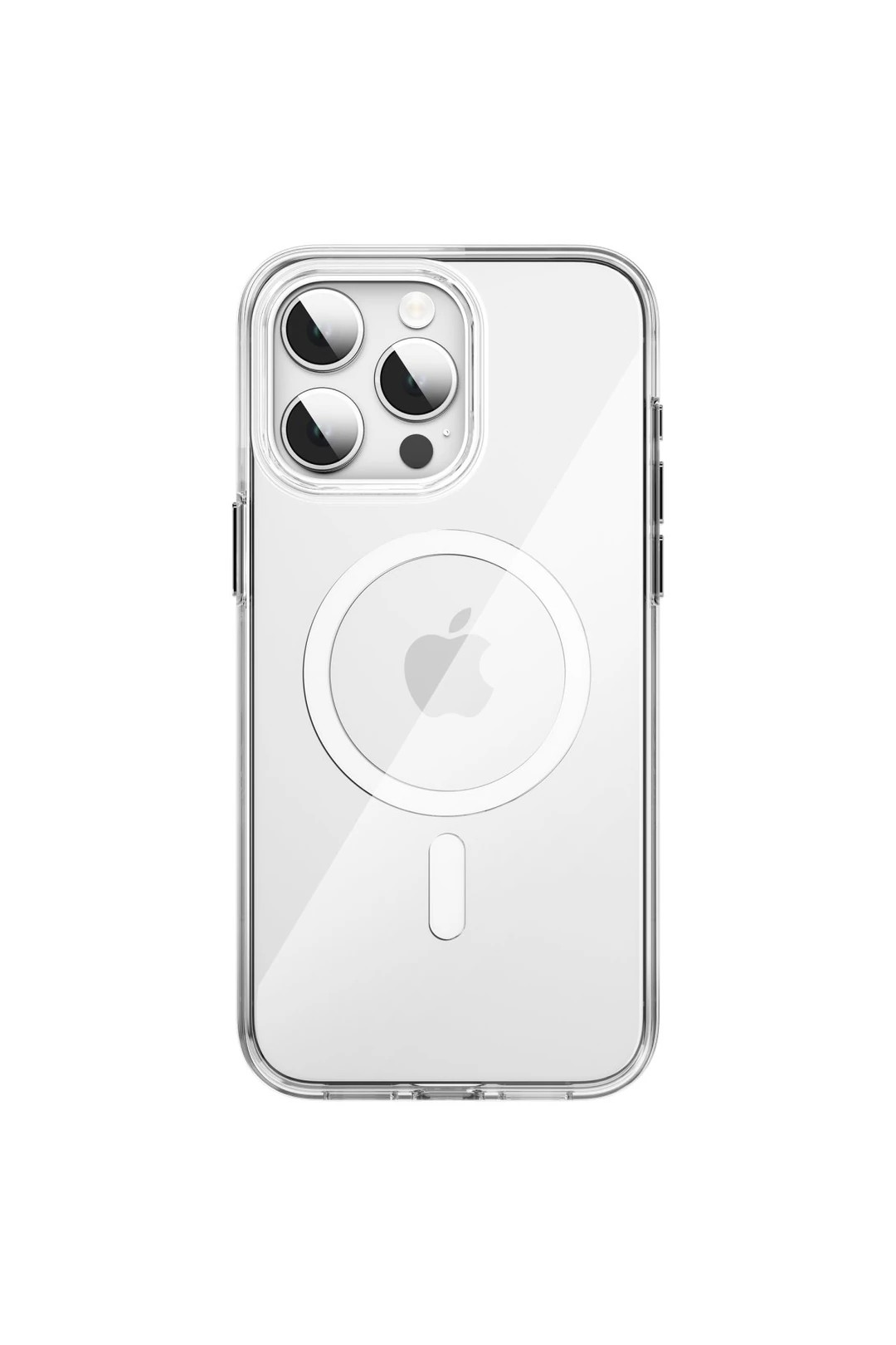 KEEPHONE iPhone 14 Pro Max Non Yellow Magsafe Kılıf - Şeffaf