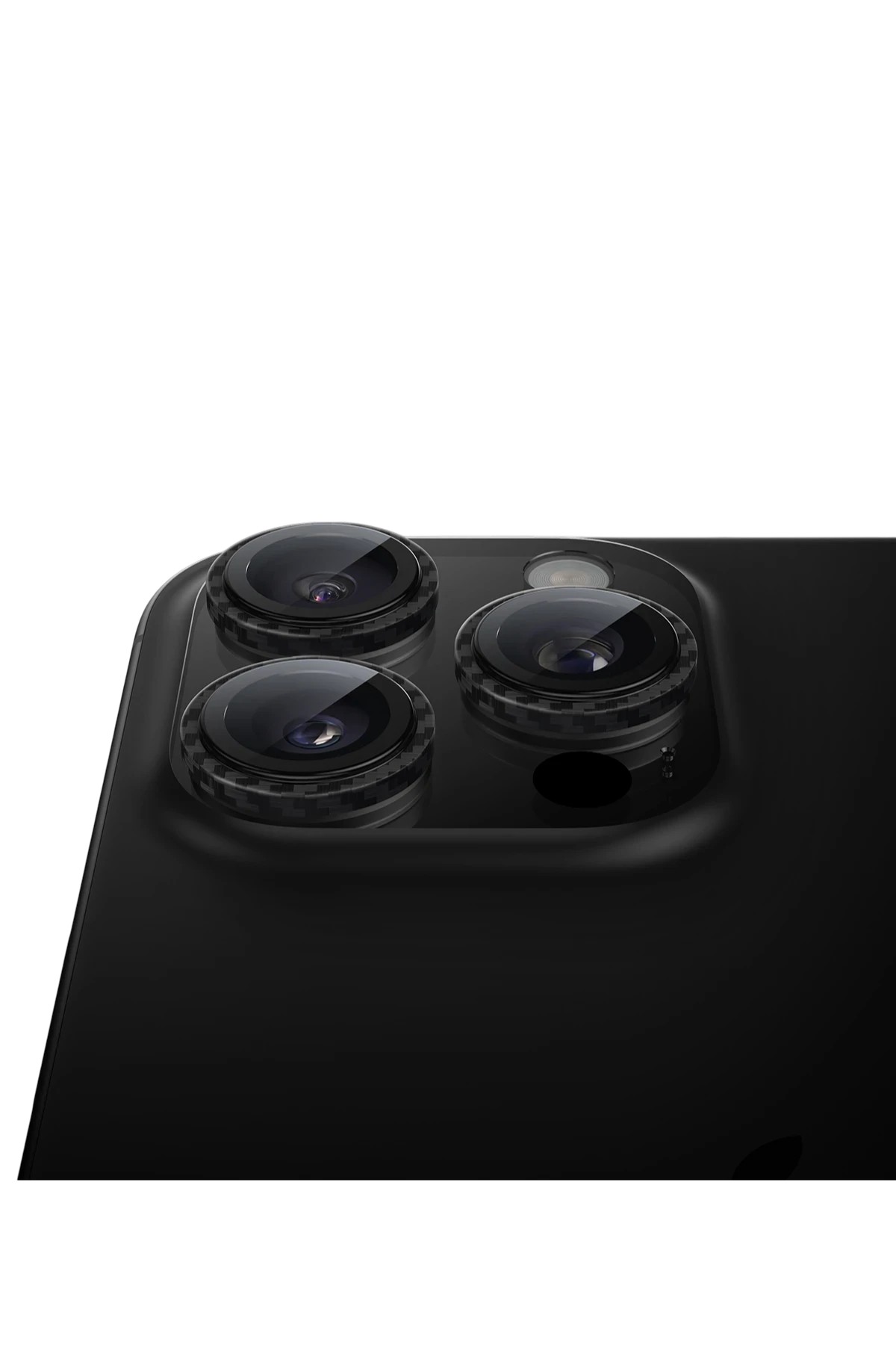 KEEPHONE iPhone 16 Pro Max Corbin Kamera Lens - Siyah