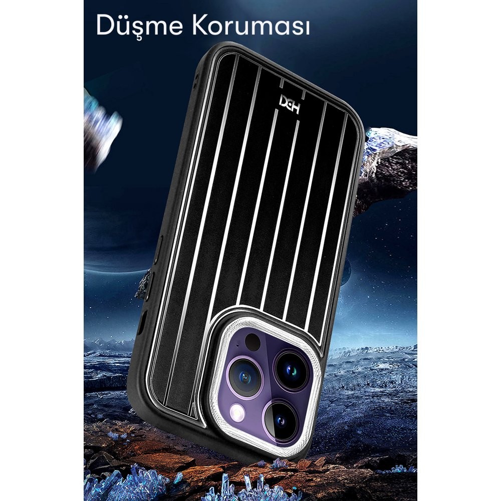 HDD iPhone 15 Pro Max Kılıf HBC-190 Kolaj Kılıf