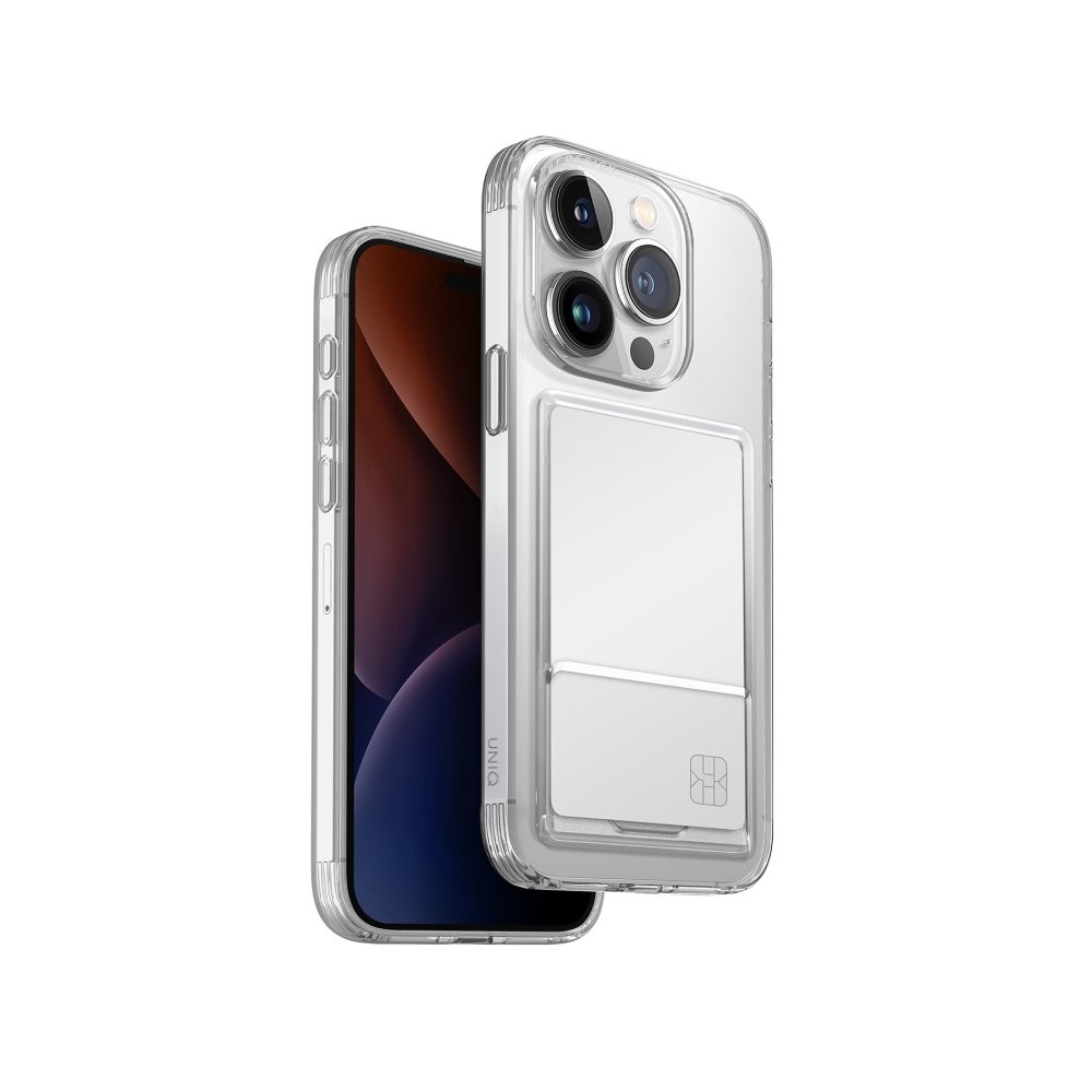 UNIQ iPhone 15 Pro Max Air Fender Kartvizitli Kılıf