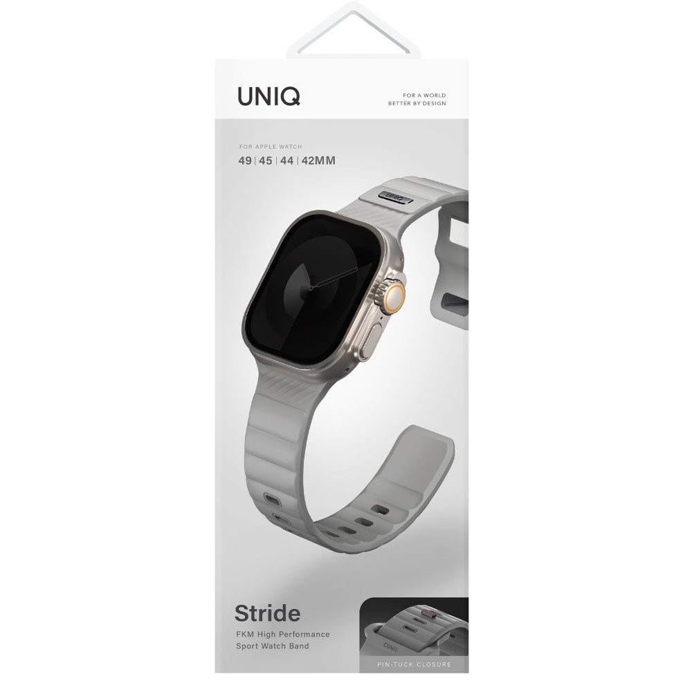 UNIQ Watch 44 mm Stride FKM Silikon Kordon