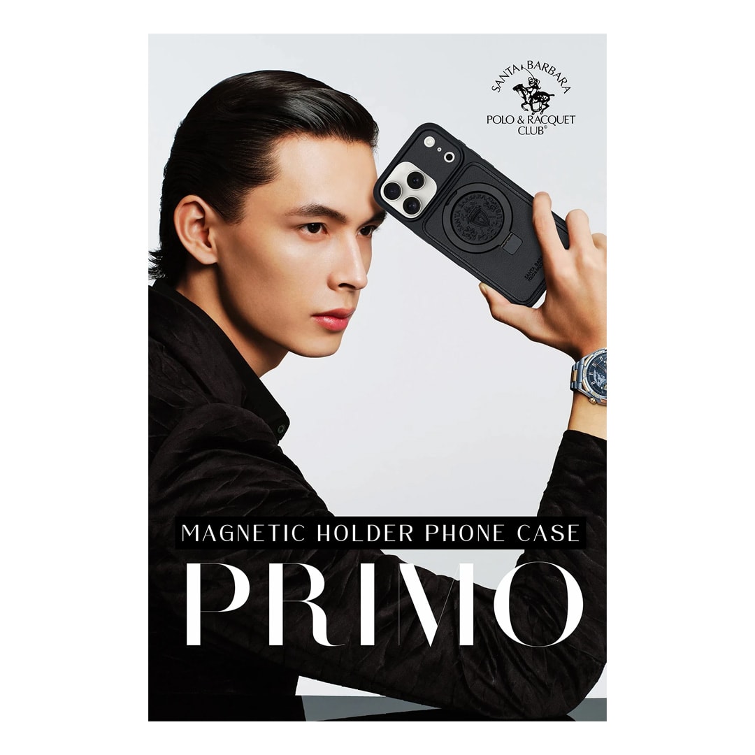 SANTA BARBARA POLO Racquet Club iPhone 17 Primo Magsafe Stand Kılıf