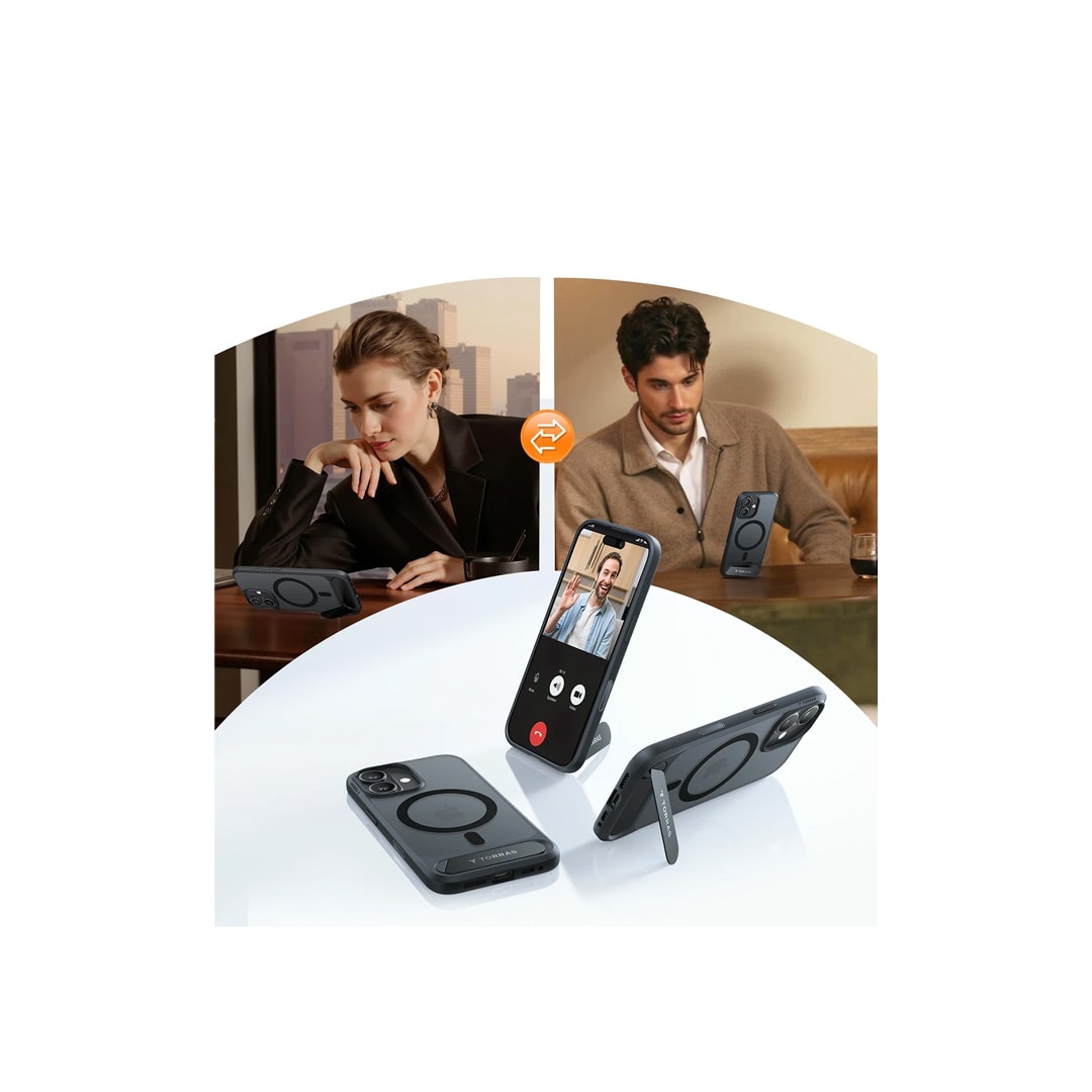 TORRAS iPhone 17 P Stand Serisi Magsafe Kılıf 