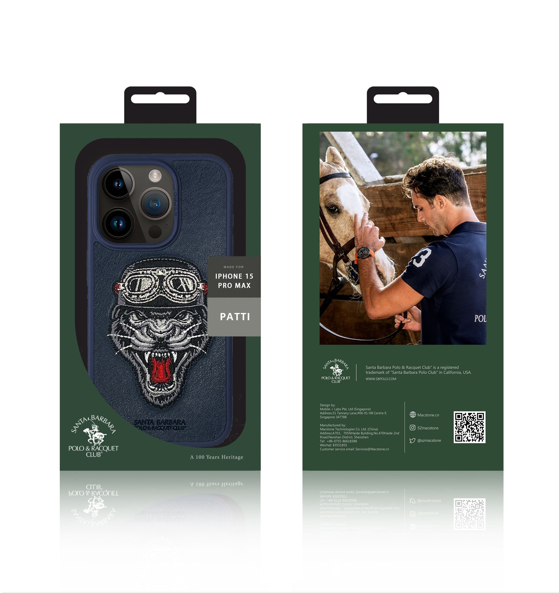 SBPRC iPhone 15 Pro Max Patti Kılıf