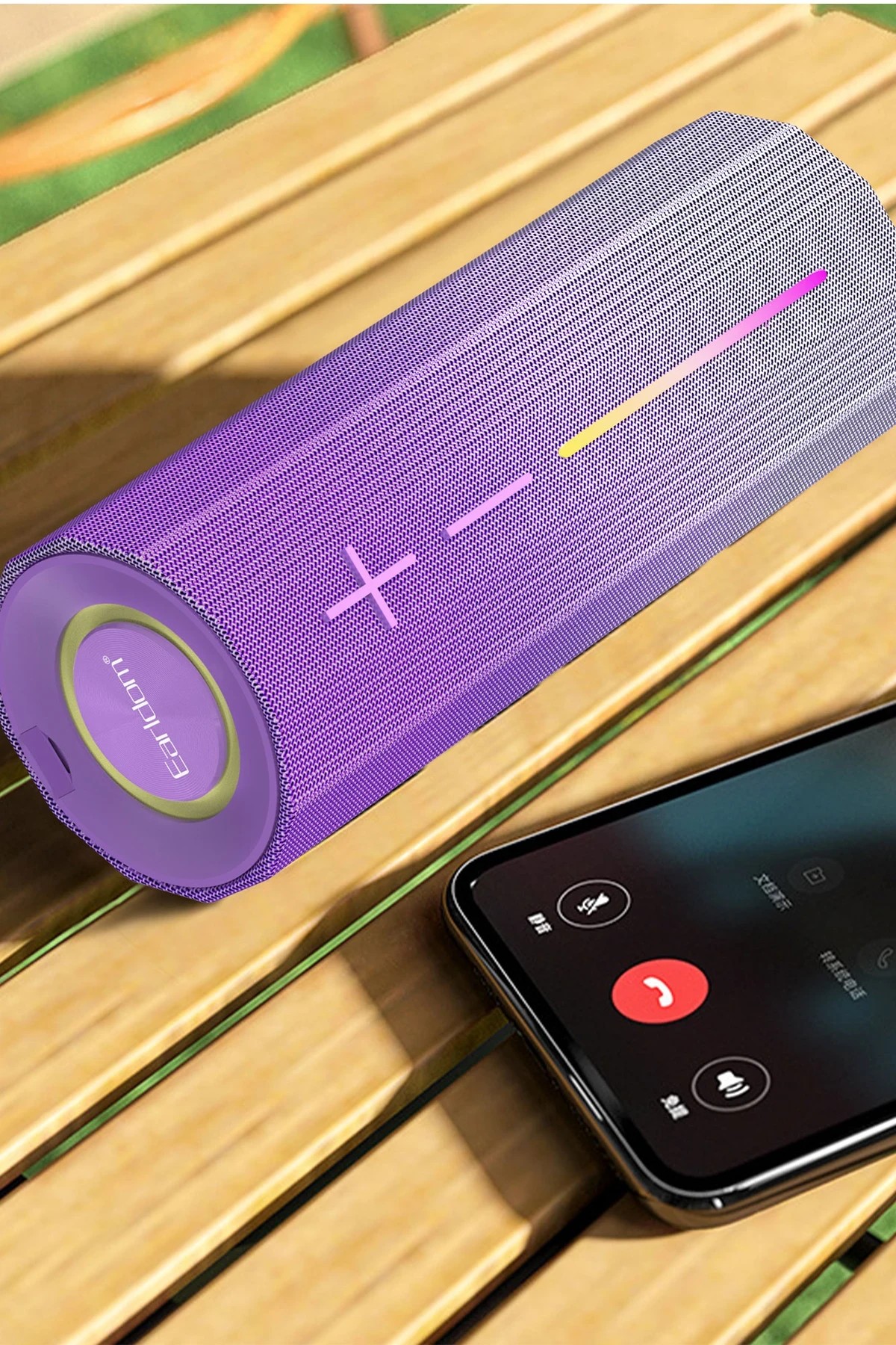 EARLDOM A39 RGB Işıklı Süper Bass BT 5.3 Kablosuz Hoparlör