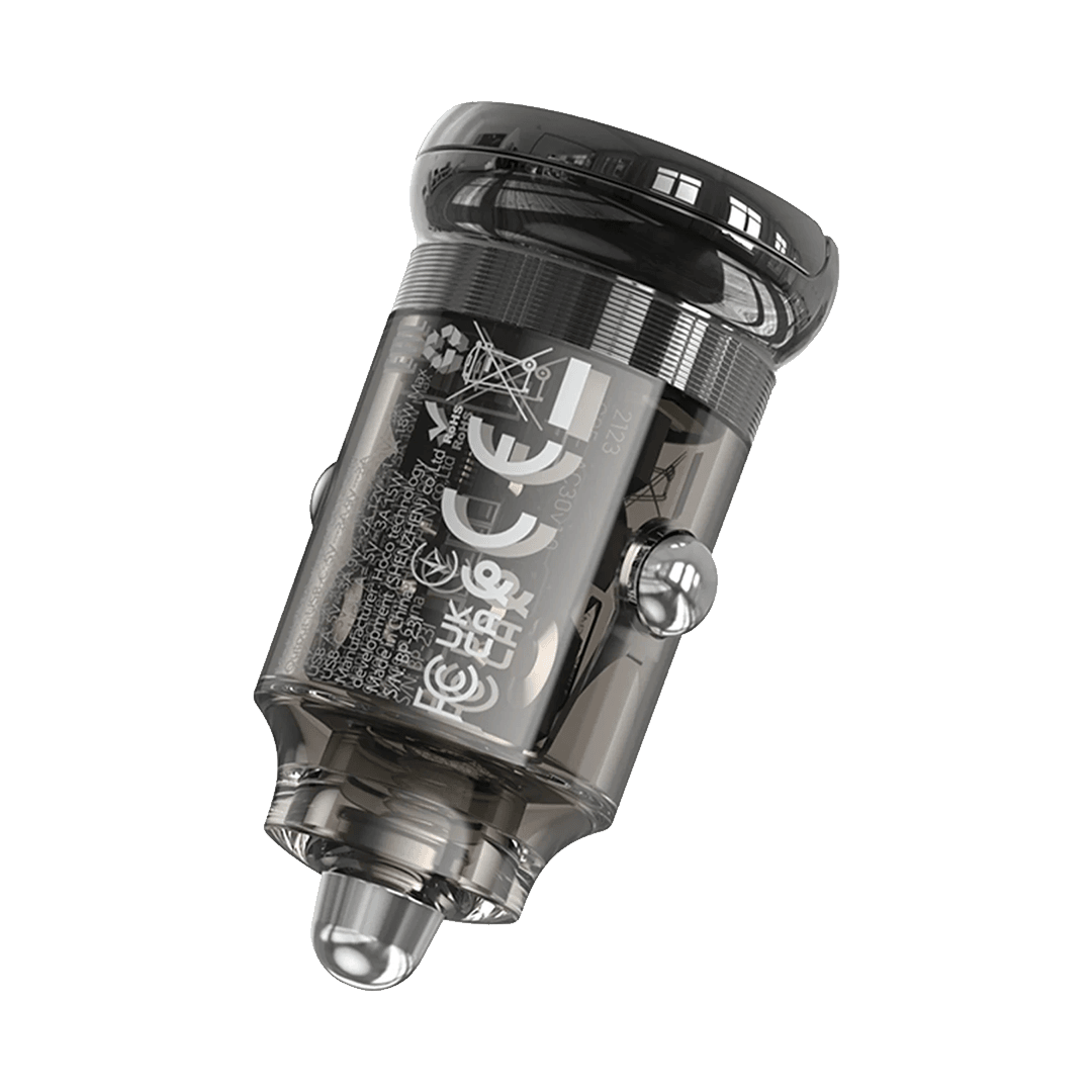 HOCO Z53A PD 30W Type-C ve USB Çıkışlı Araç Şarjı - Siyah