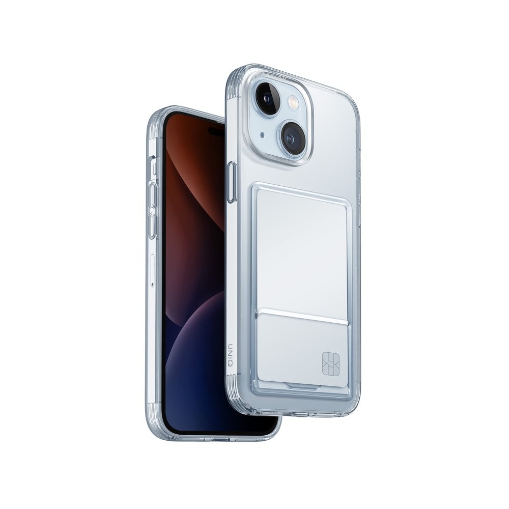 UNIQ iPhone 15 Air Fender Kartvizitli Kılıf