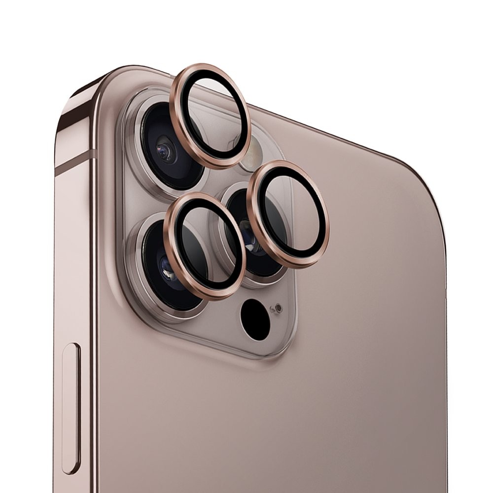 UNIQ iPhone 16 Pro Max Optix Alüminyum Kamera Lens Koruyucu