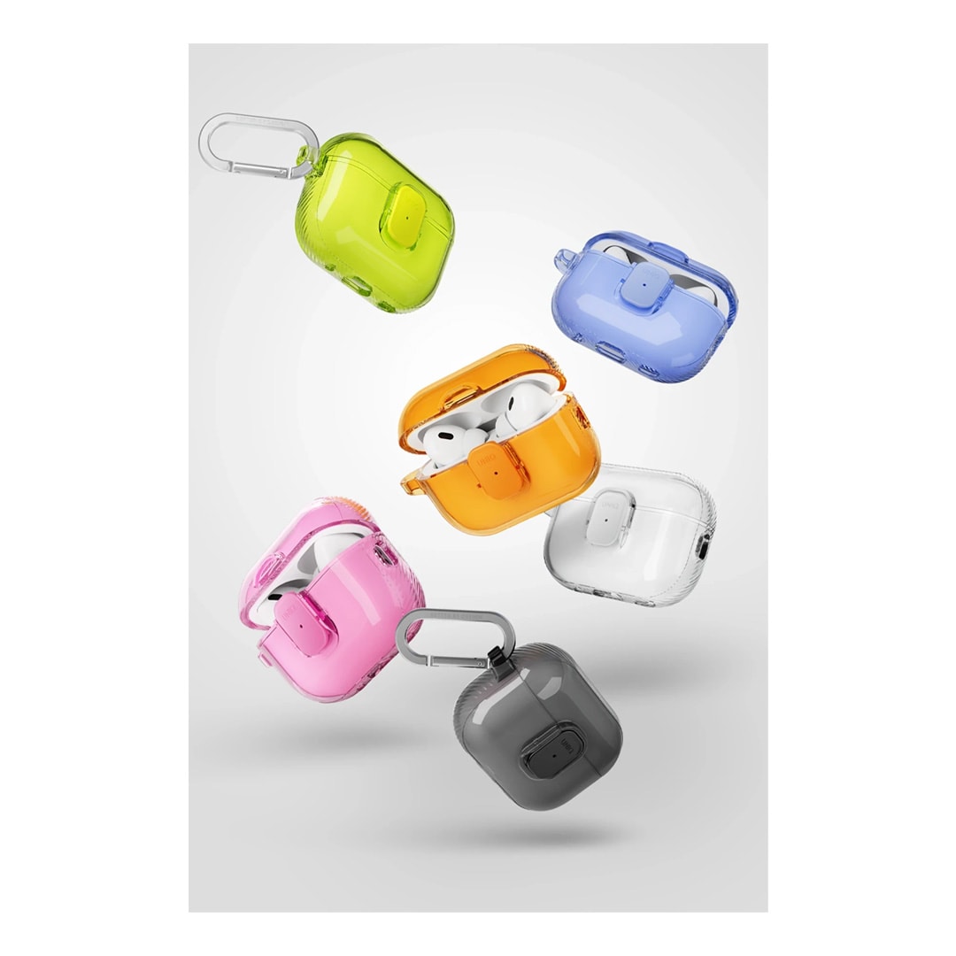 UNIQ Airpods 4 (4.nesil) Glase Pro Kilitli Kılıf