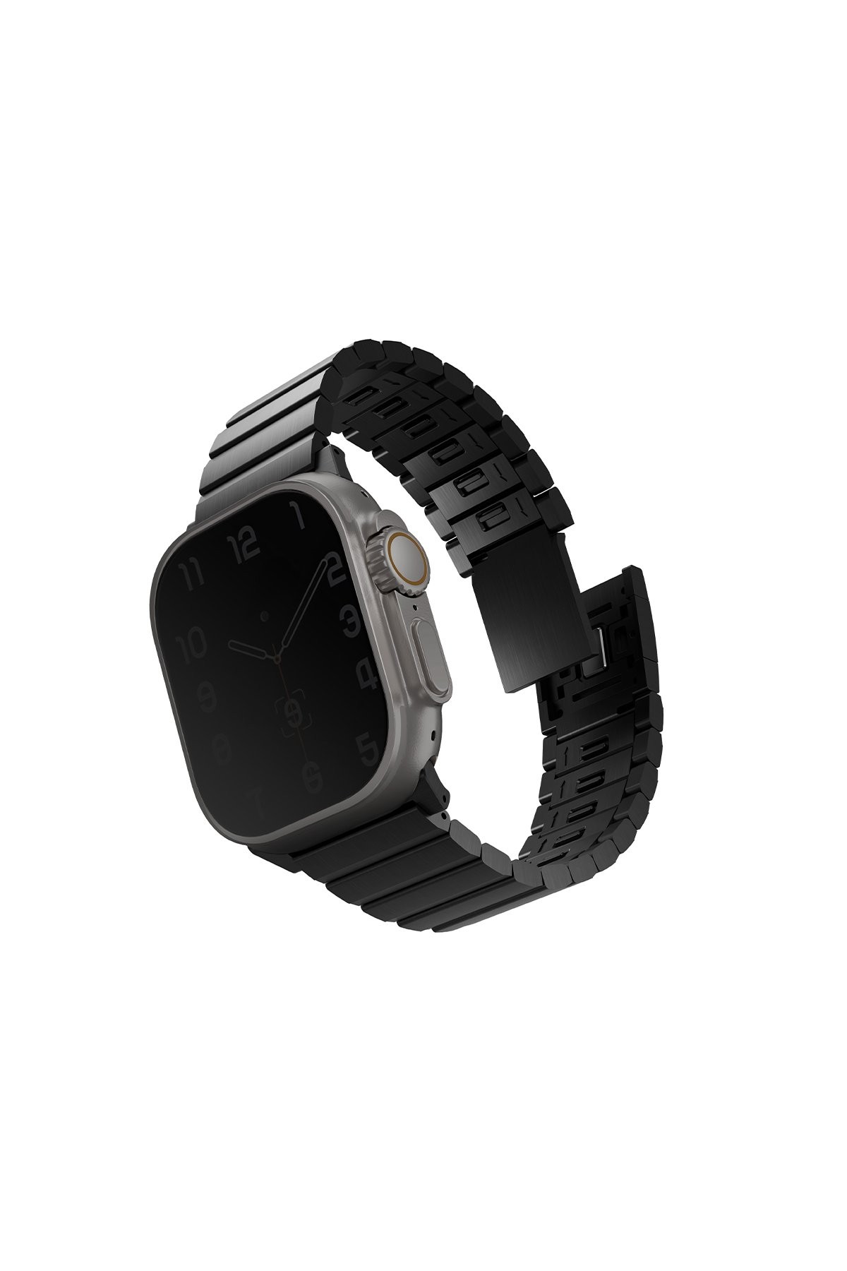 UNIQ Watch 46 mm Strova Mag Çelik Kordon - Siyah