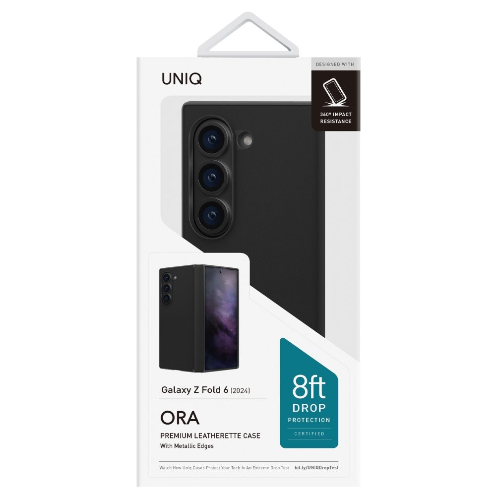 UNIQ Samsung Galaxy Z Fold 6 Ora Katlanabilir Deri Kılıf