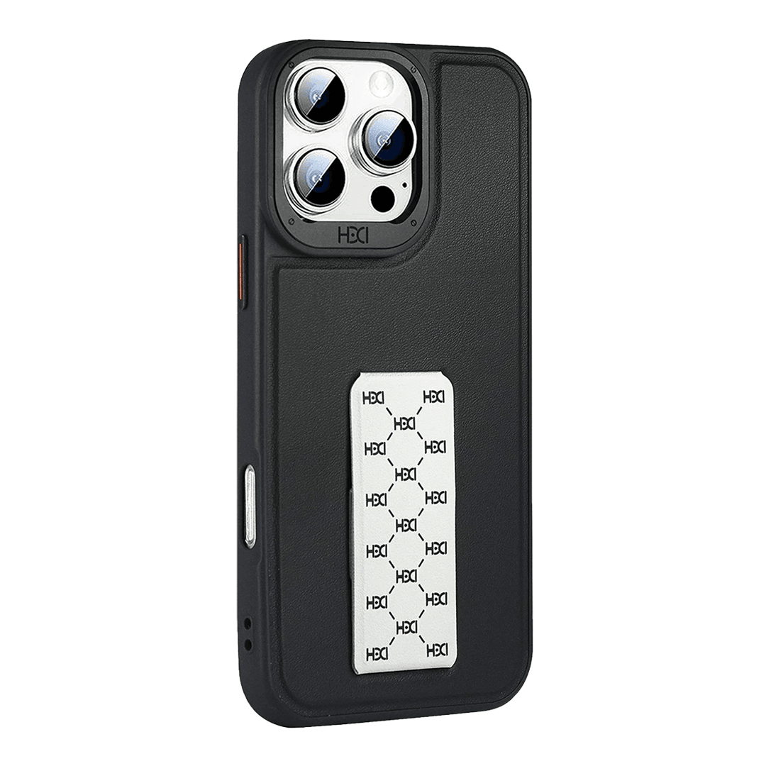 HDD iPhone 16 Pro HBC-265 Madrid Magsafe Stantlı Kılıf - Siyah