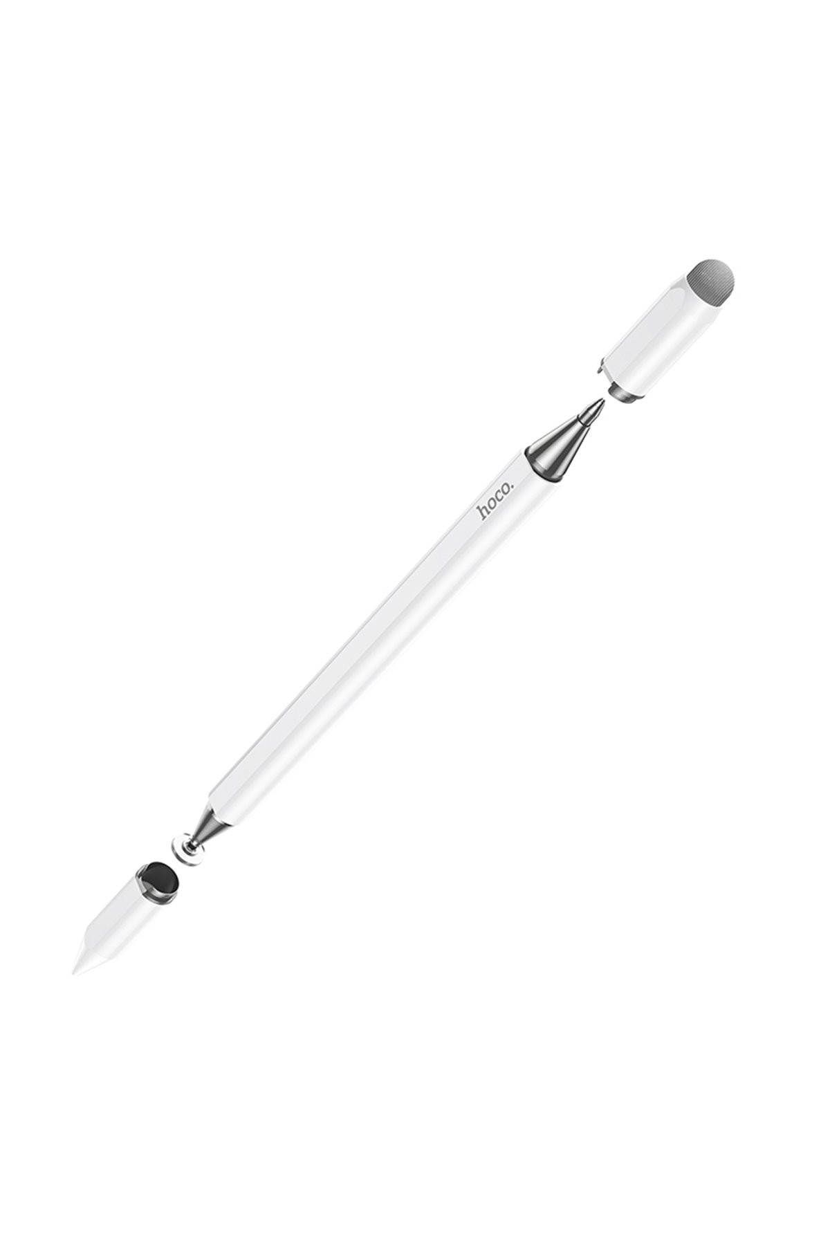 HOCO GM111 Cool Dynamic Series 3 in 1 Capasitive Universal Dokunmatik Stylus Pen Kalem - Beyaz
