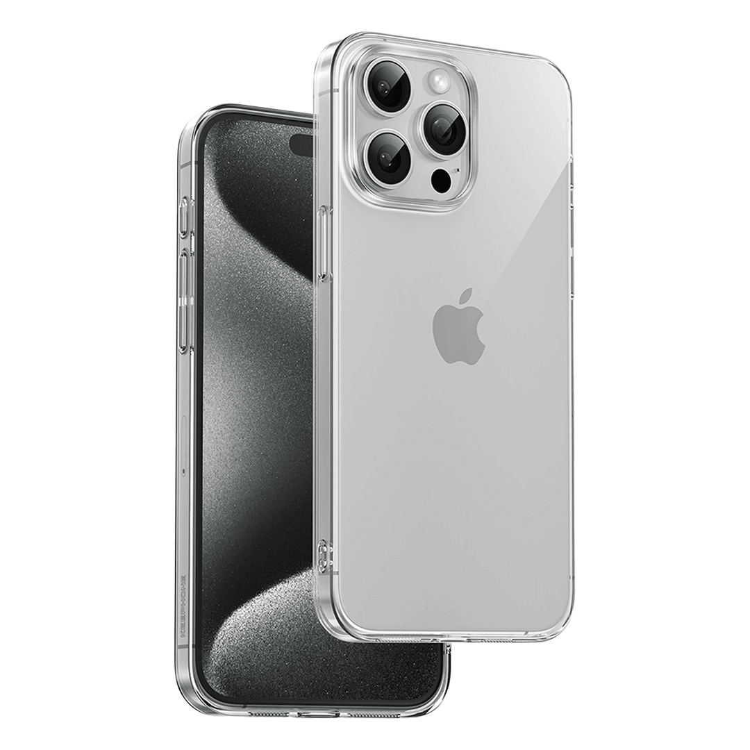 KEEPHONE iPhone 15 Pro X-Crystal Slim Kılıf - Şeffaf