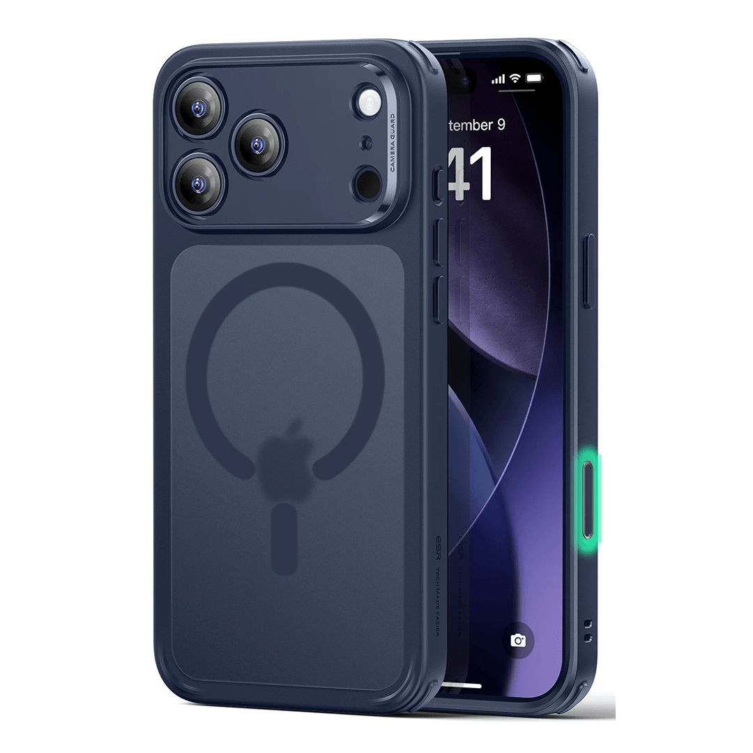 ESR iPhone 17 Pro Classic Hybrid Magsafe Kılıf - Koyu Mavi