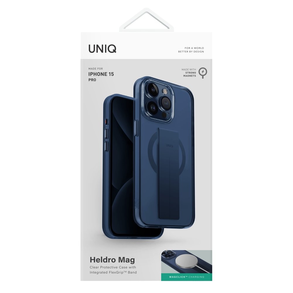 UNIQ iPhone 15 Pro Heldro Magsafe Kılıf