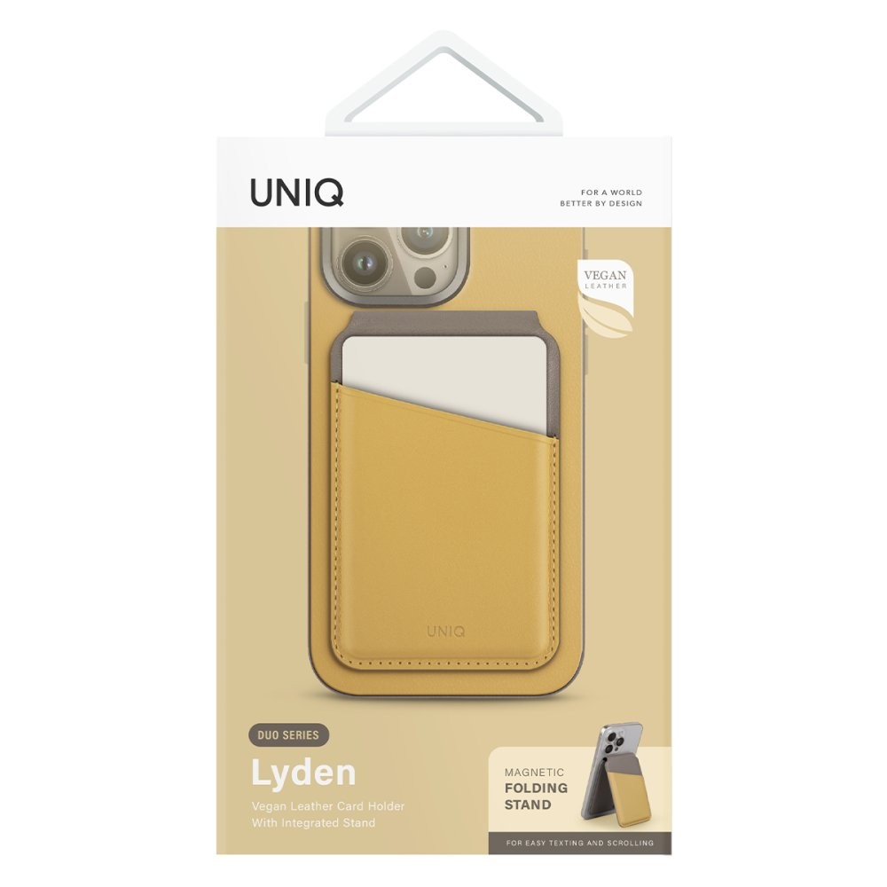 UNIQ Lyden DS RFID-Block Manyetik Kartlıklı Stant