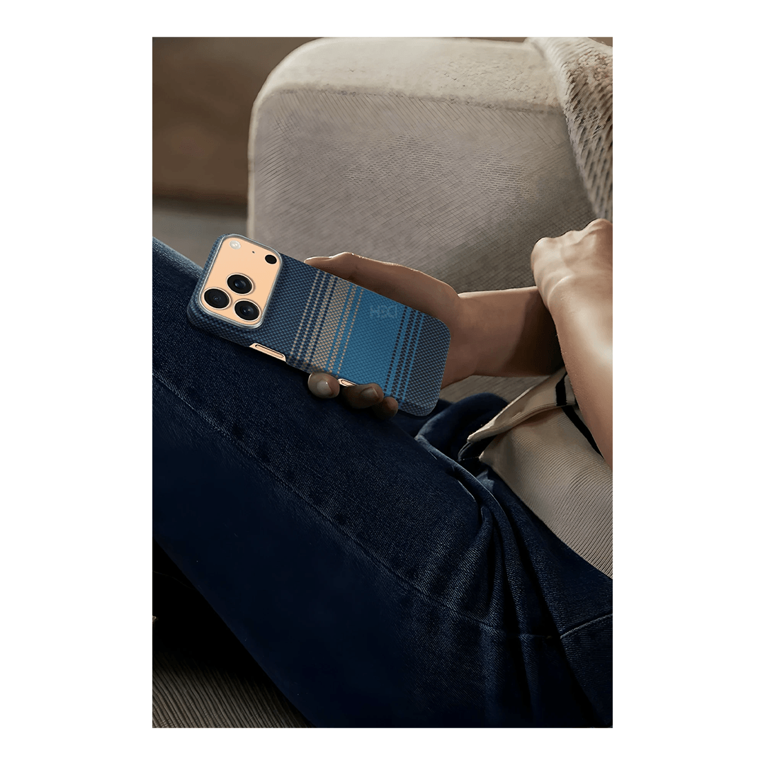 HDD iPhone 17 Pro HBC-377 Kevlar Slim Magsafe Kılıf