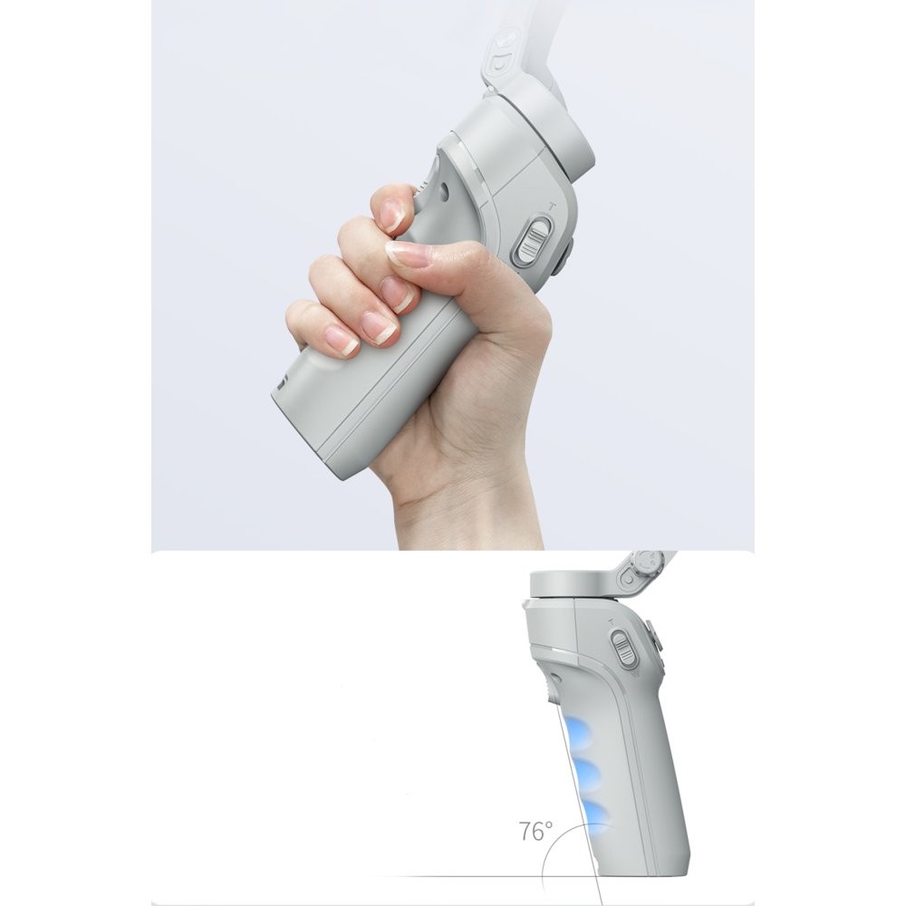 YESIDO SF18 360 Derece Otomatik Yüz Takipli Tripodlu BT 5.0 Selfie Gimbal - Gri