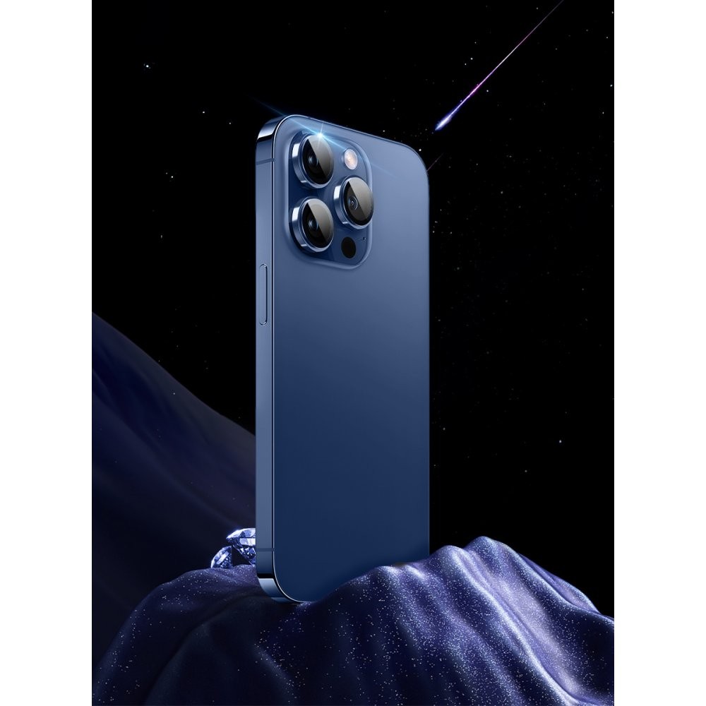 URR iPhone 14 Pro Max Sapphire PVDSS Kamera Lens Koruyucu