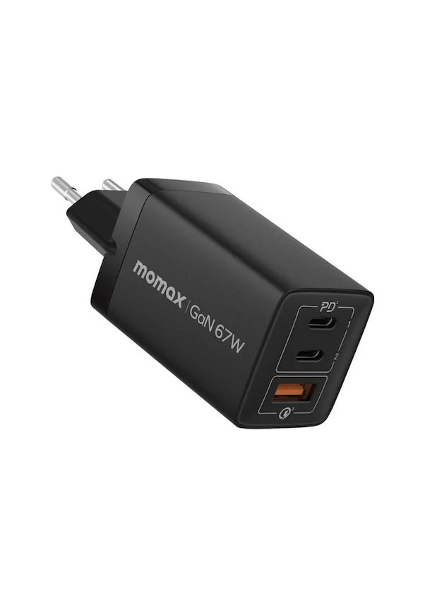 MOMAX Oneplug 3 Portlu GaN Şarj Cihazı 67W