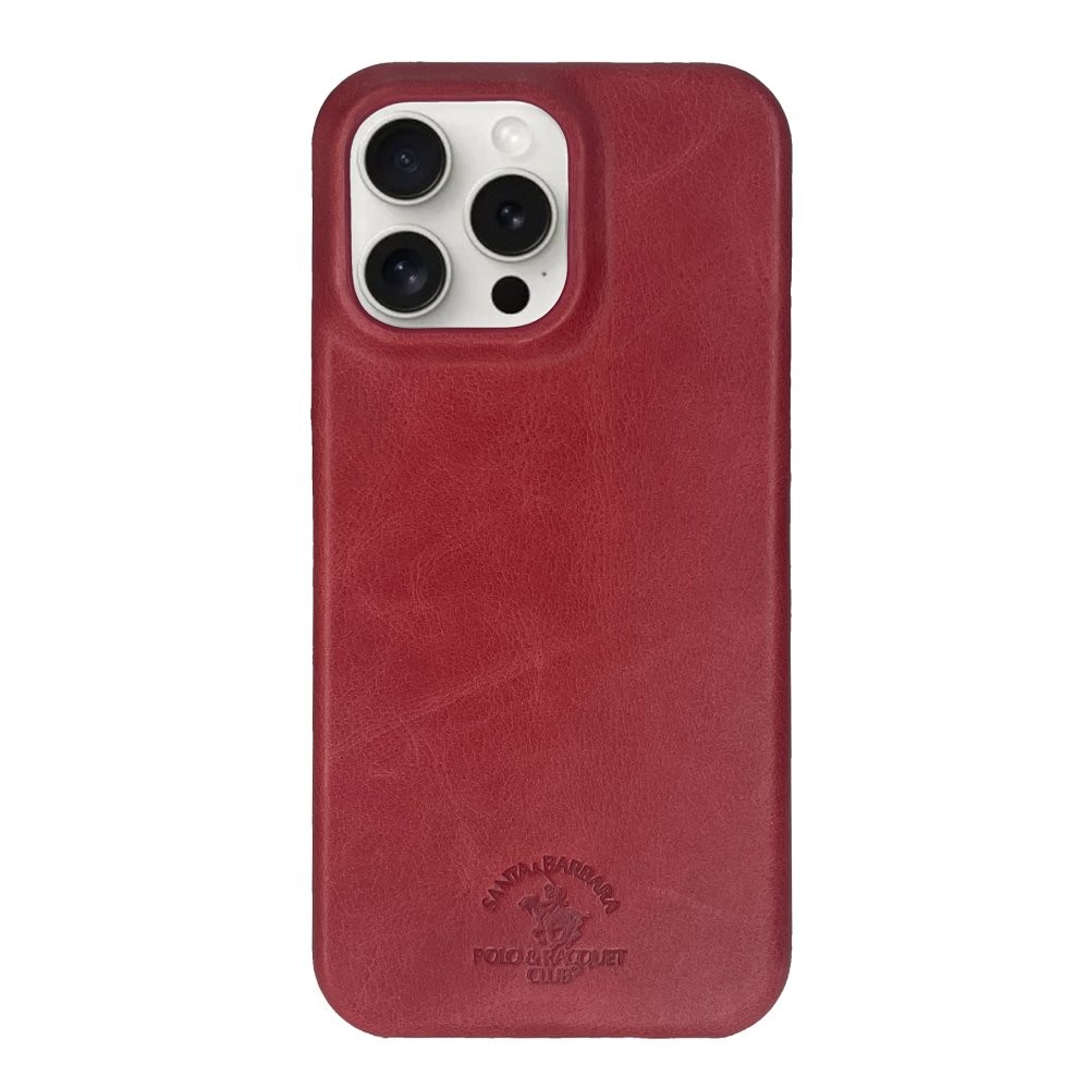 SBPRC iPhone 15 Pro Max Elton Genuine Magsafe Deri Kılıf