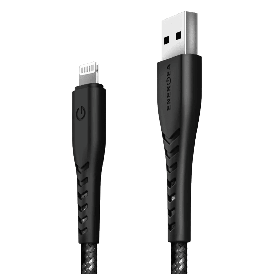 ENERGEA C89 NyloFlex 1.5M 3A USB to Lightning Hızlı Şarj Kablo