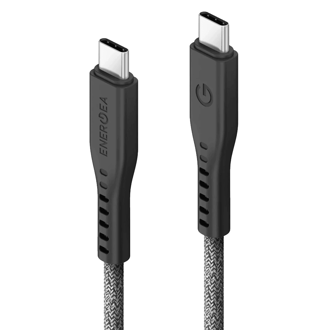 ENERGEA Flow USB 3.2 2M 240W Type-C to Type-C PD Hızlı Şarj Kablo - Siyah